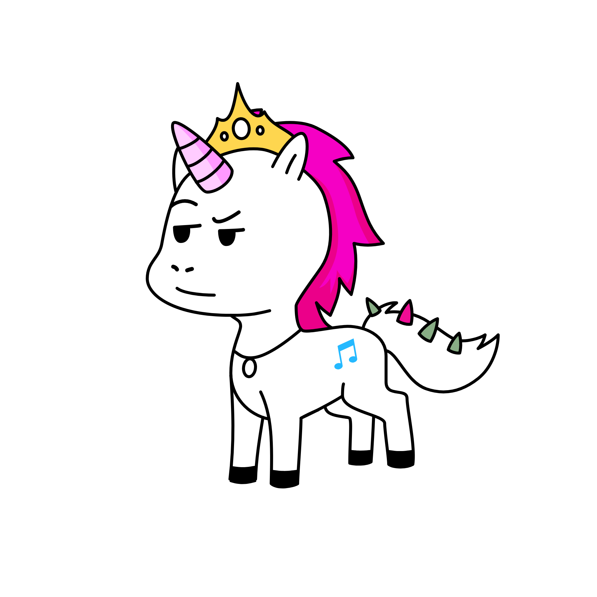 popoo, the unicorn
