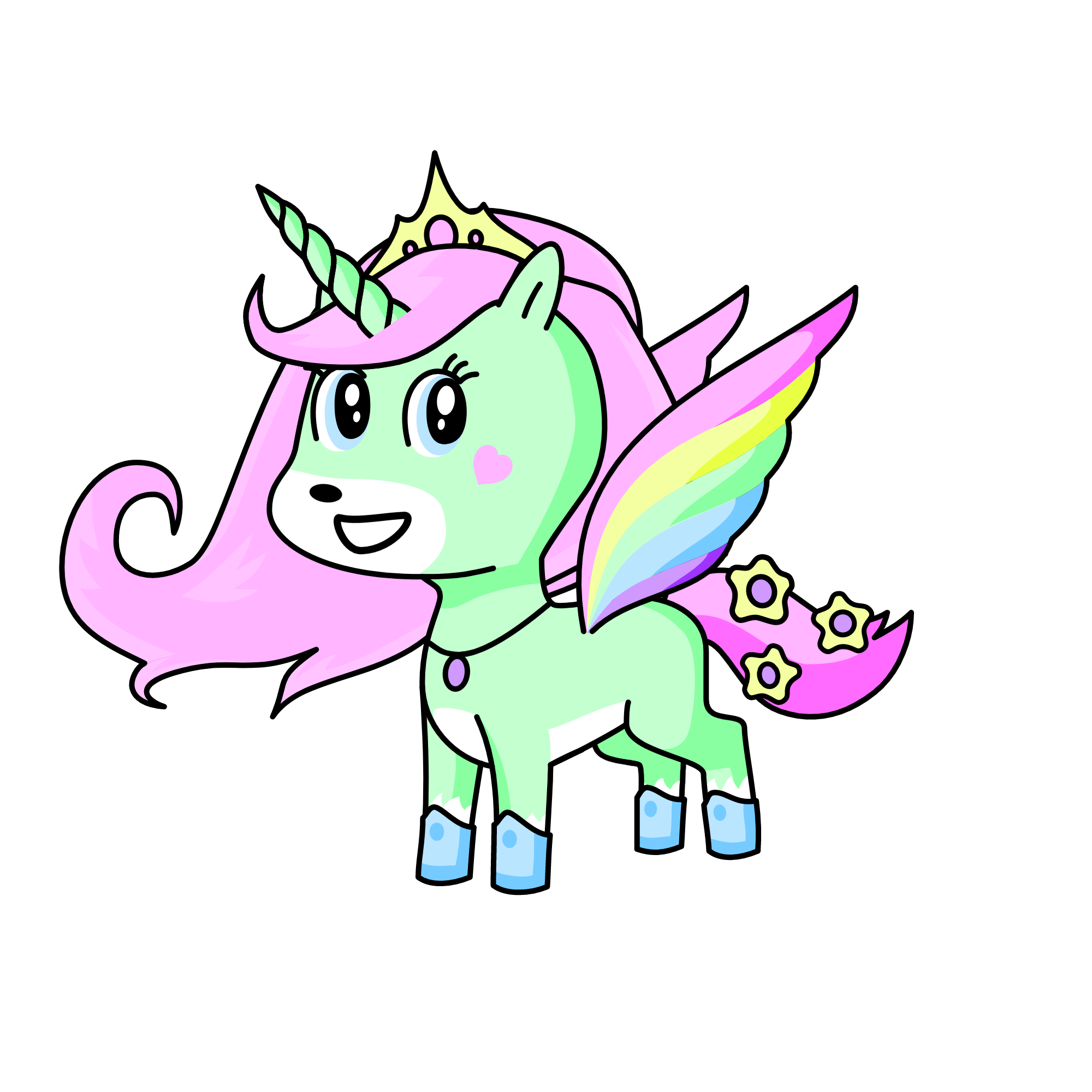 McCandy, the unicorn