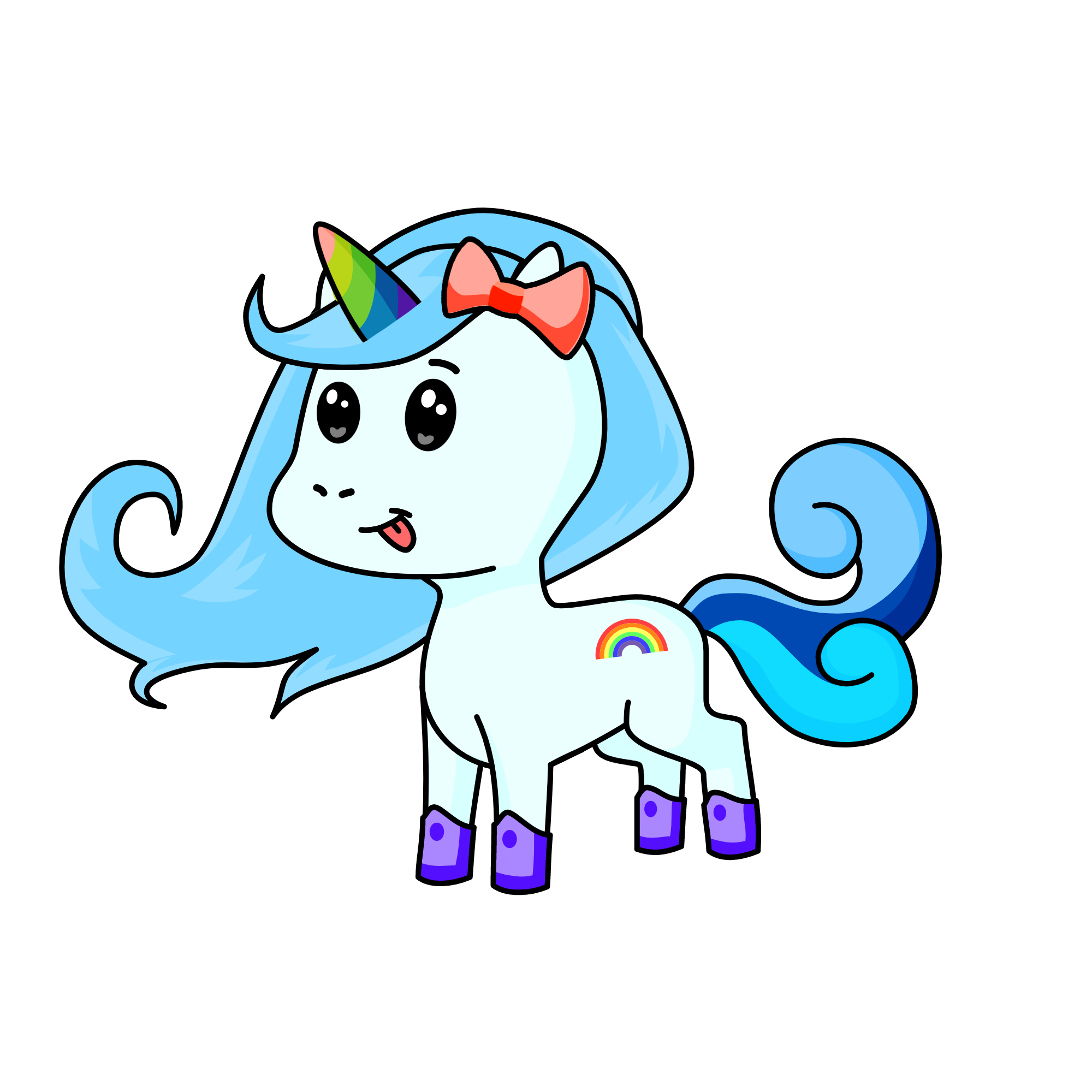 Luck, the unicorn