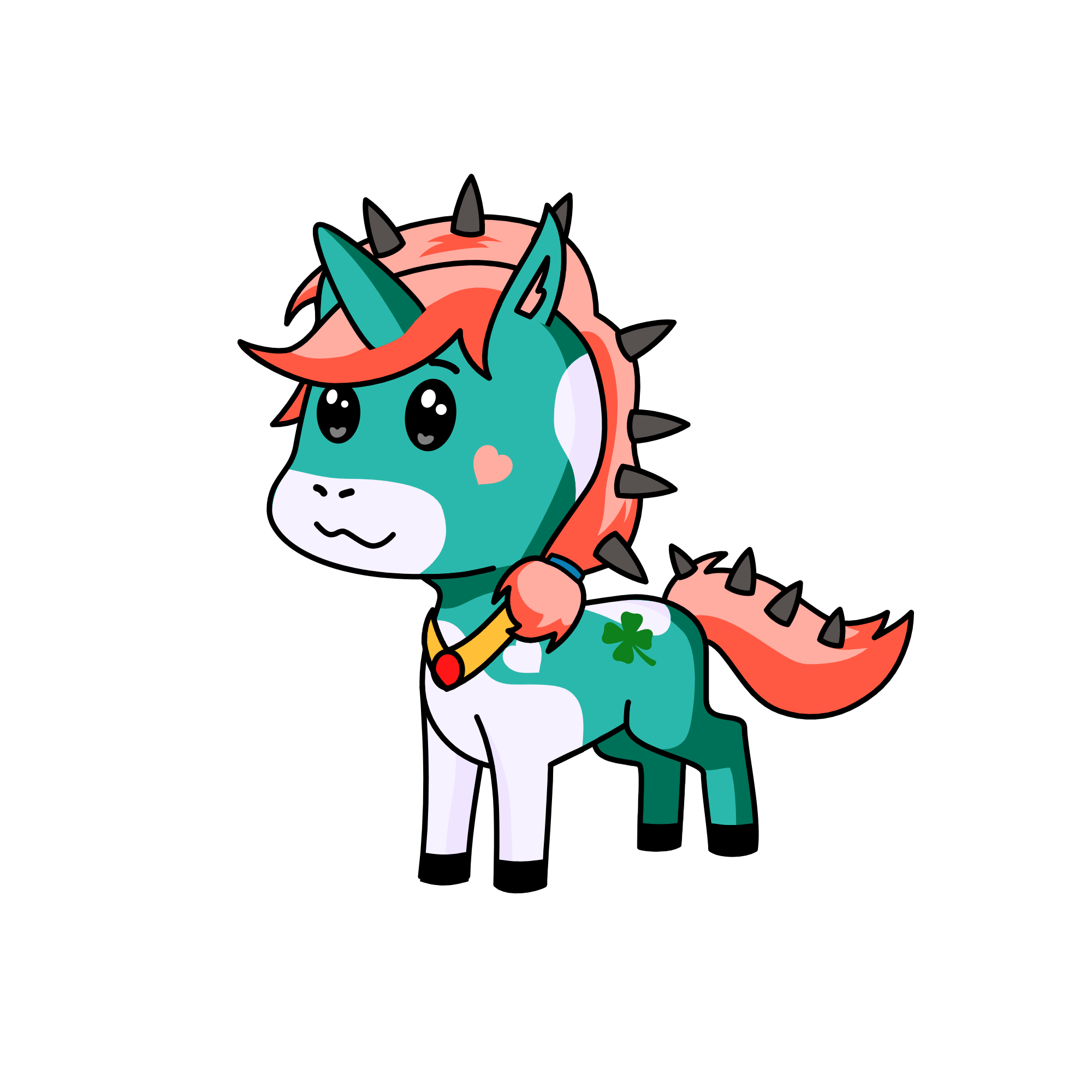 FuzzBugg, the unicorn