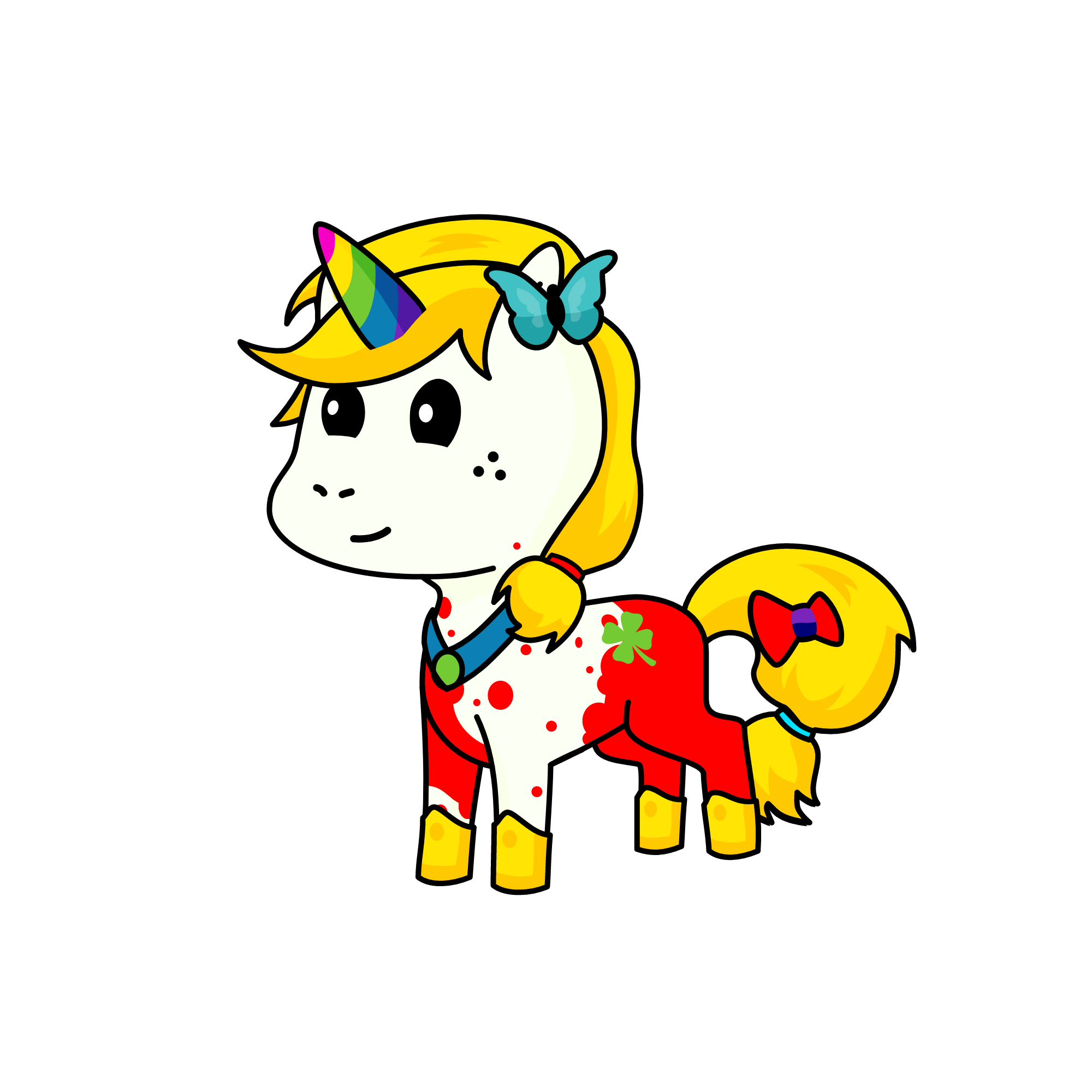 CANDY, the unicorn