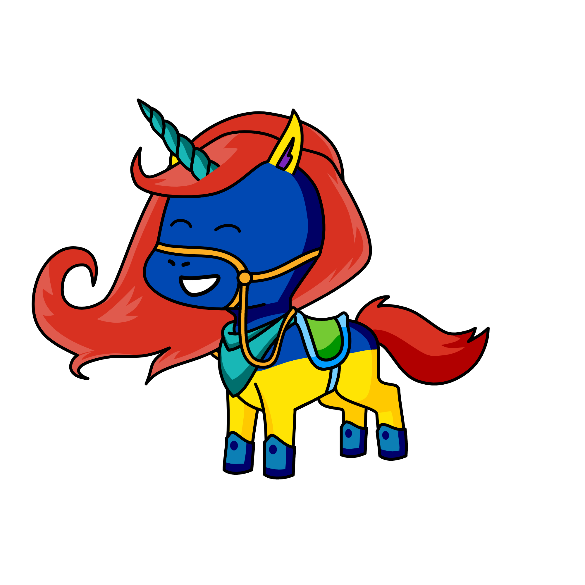 uni blast, the unicorn