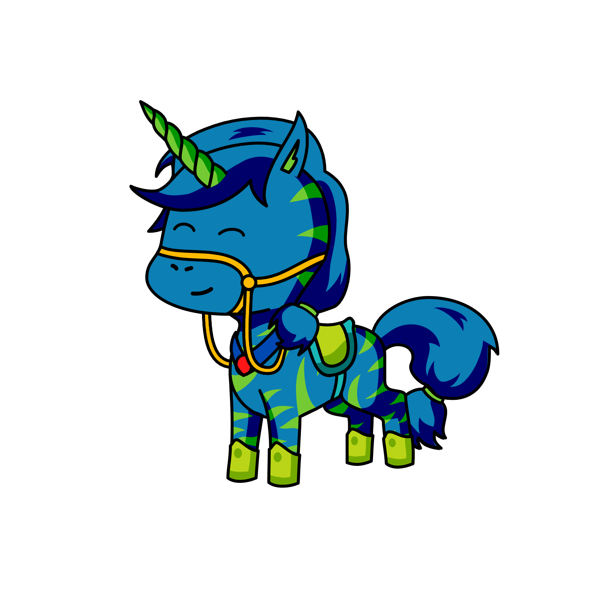 corn tiny, the unicorn
