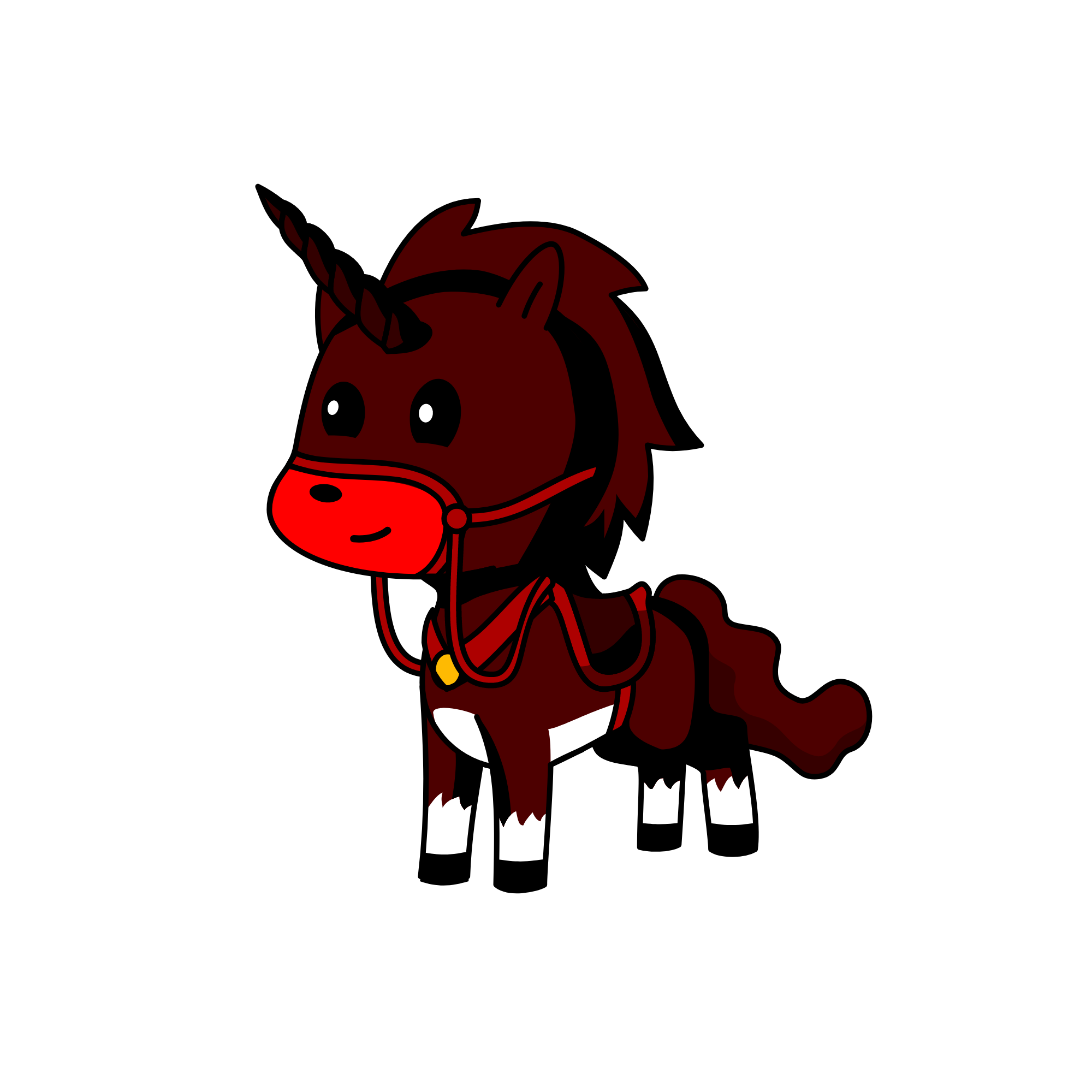 Rudolph/ Ρούντολφ, the unicorn