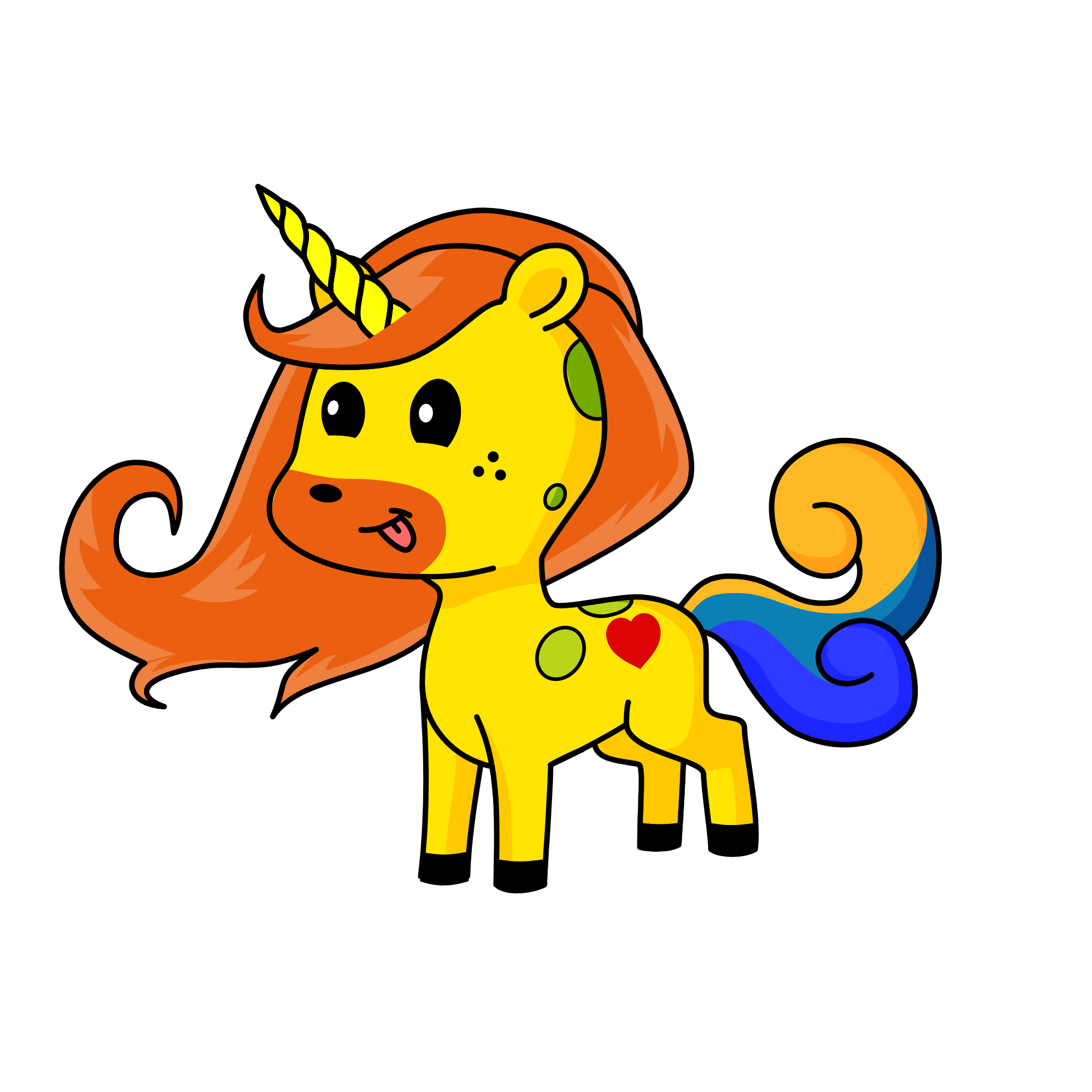 fgdtg64w4ery, the unicorn