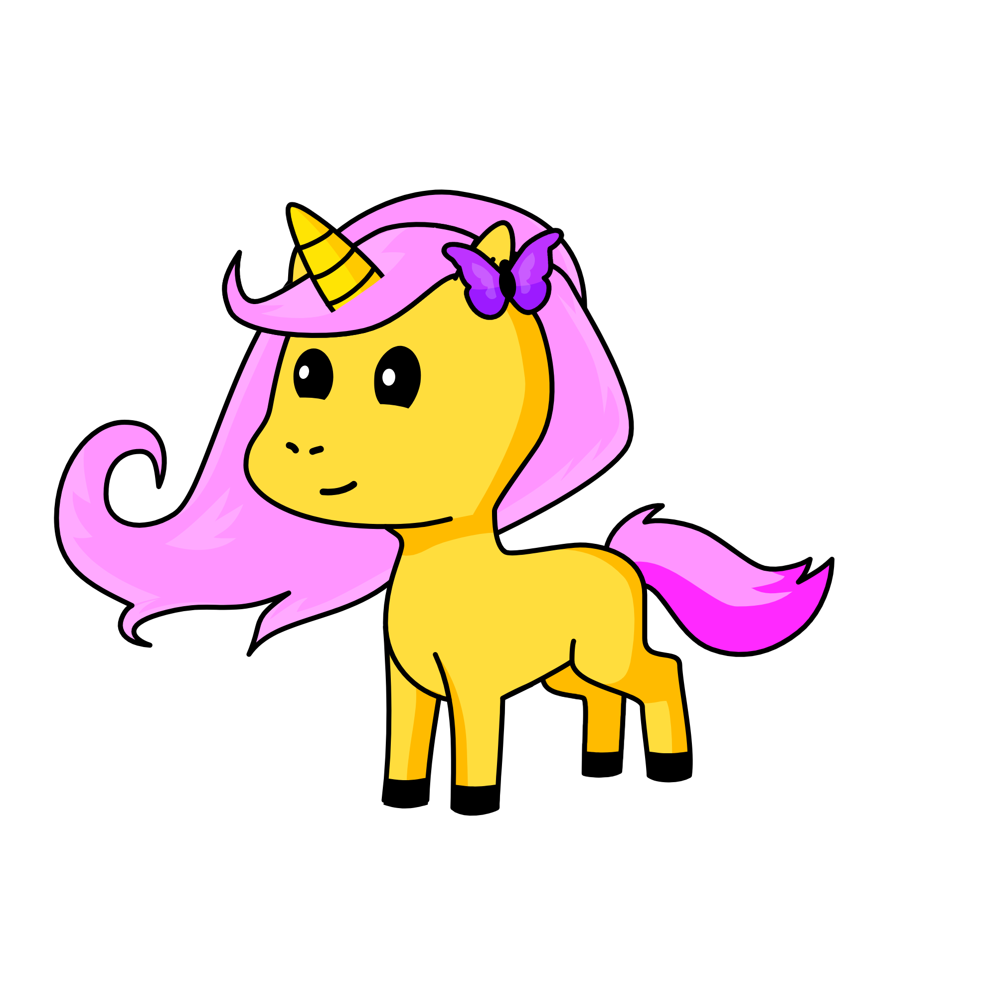 flutershy, the unicorn