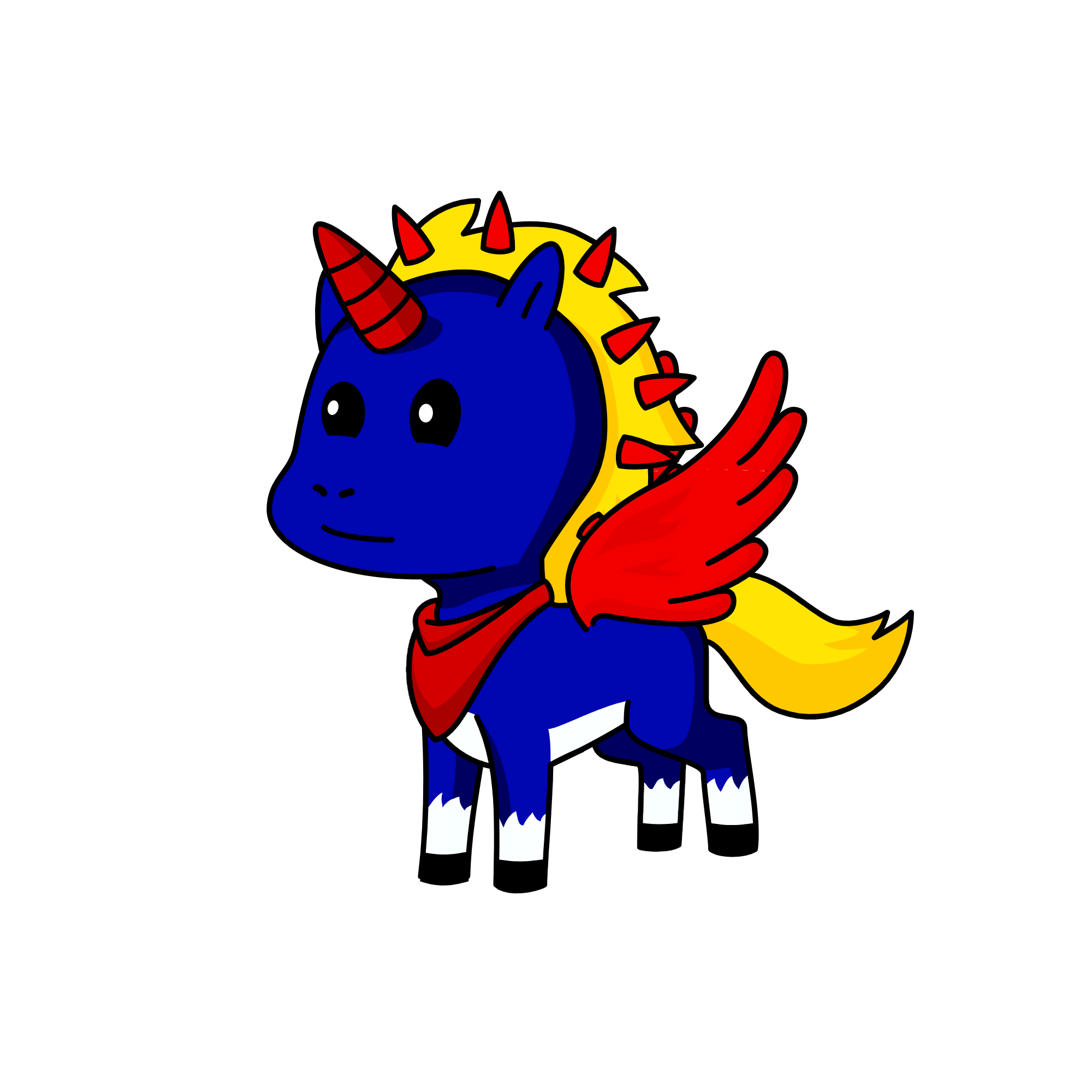 Fire Storm, the unicorn