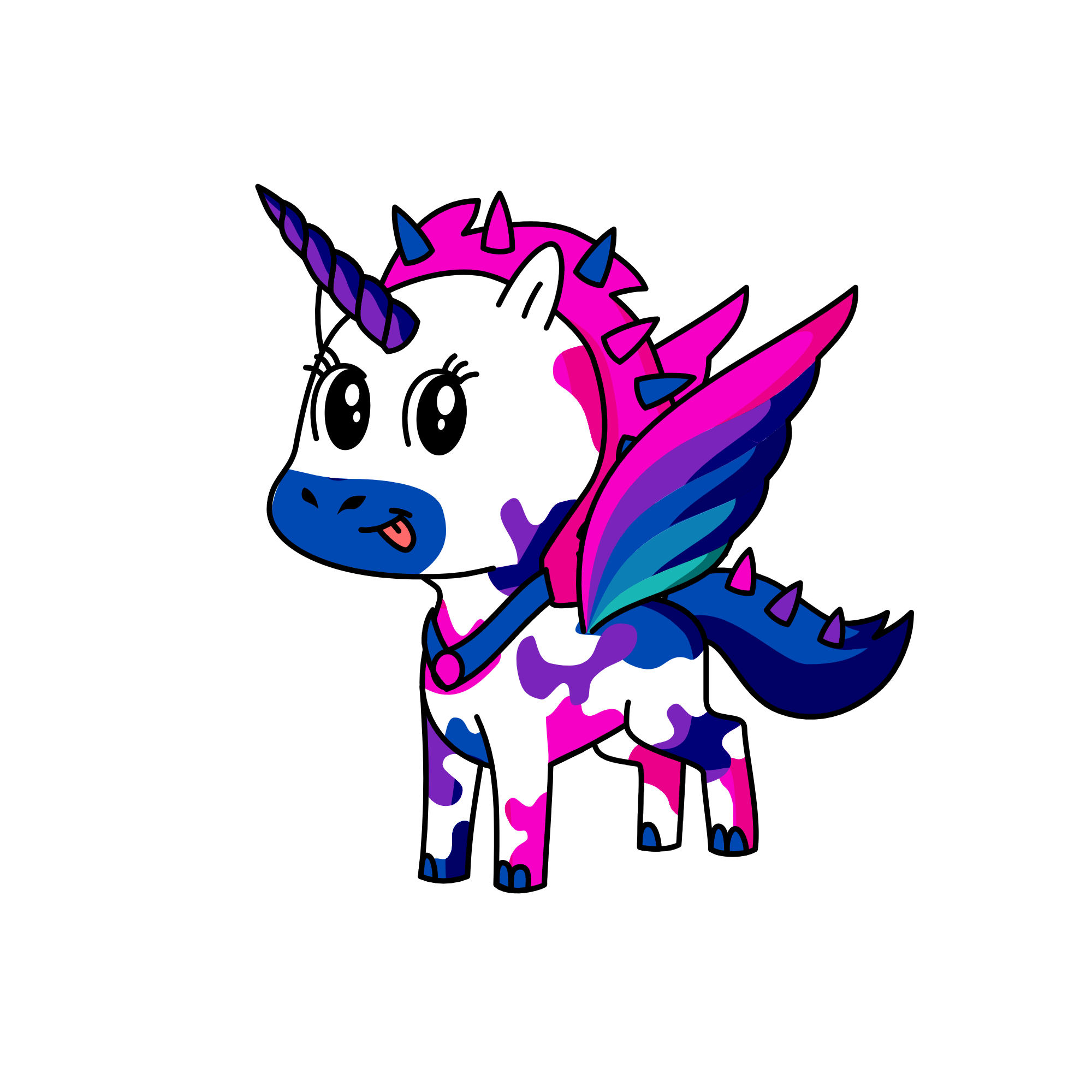 shimmery, the unicorn