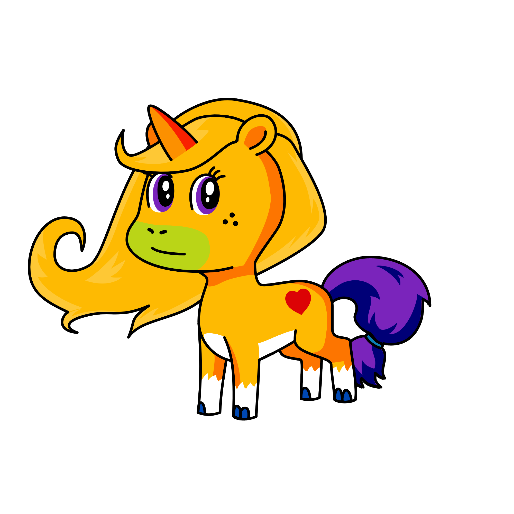RIANbon, the unicorn