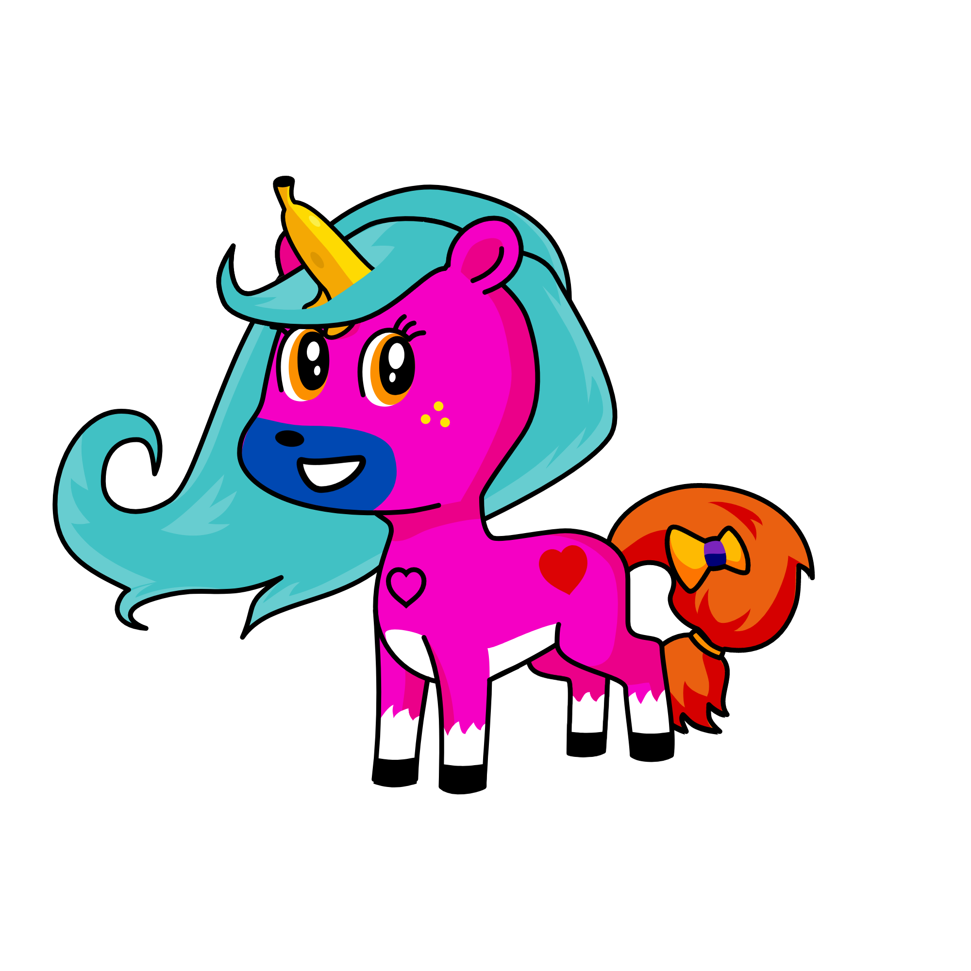 123, the unicorn