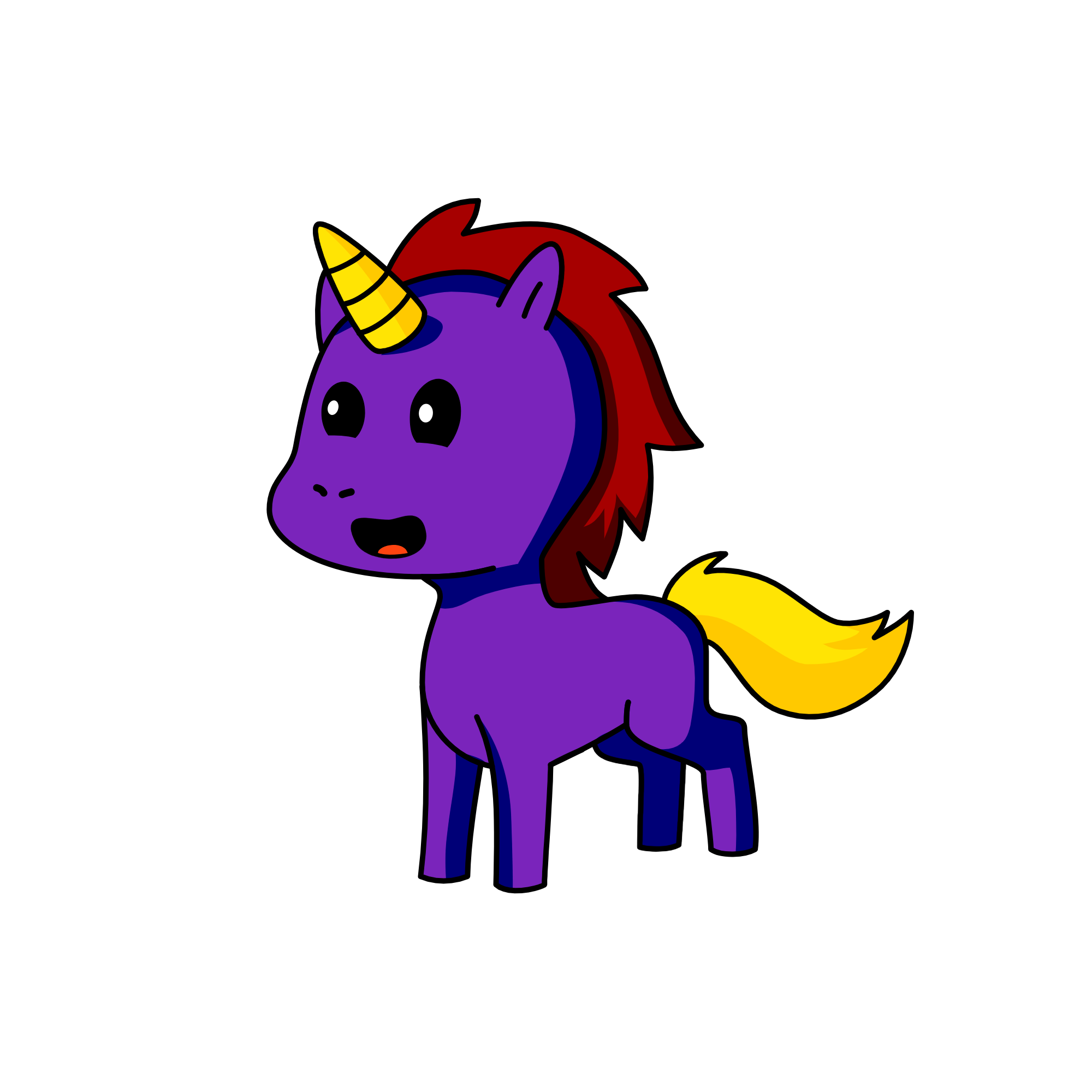 Mom, the unicorn
