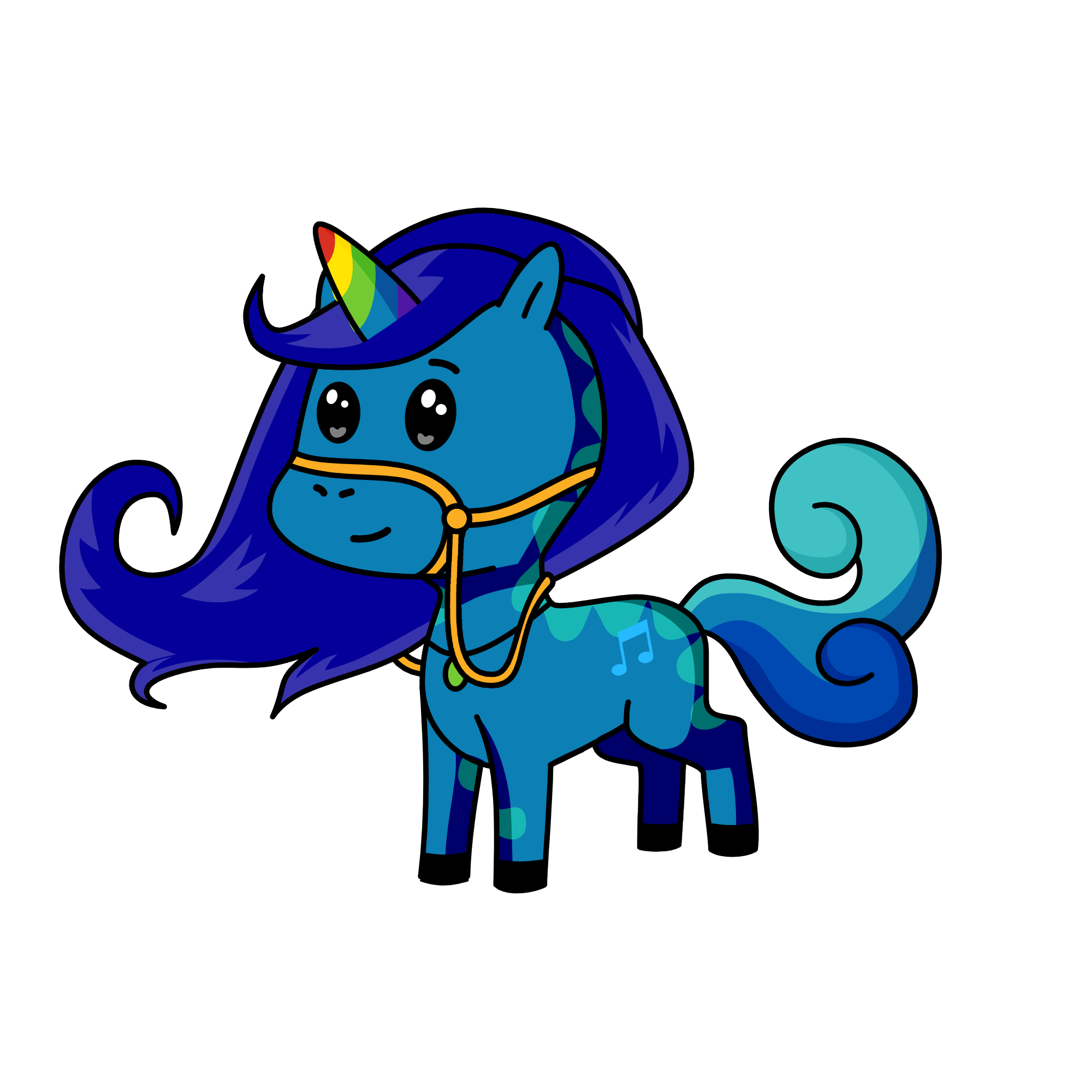 Azul, the unicorn