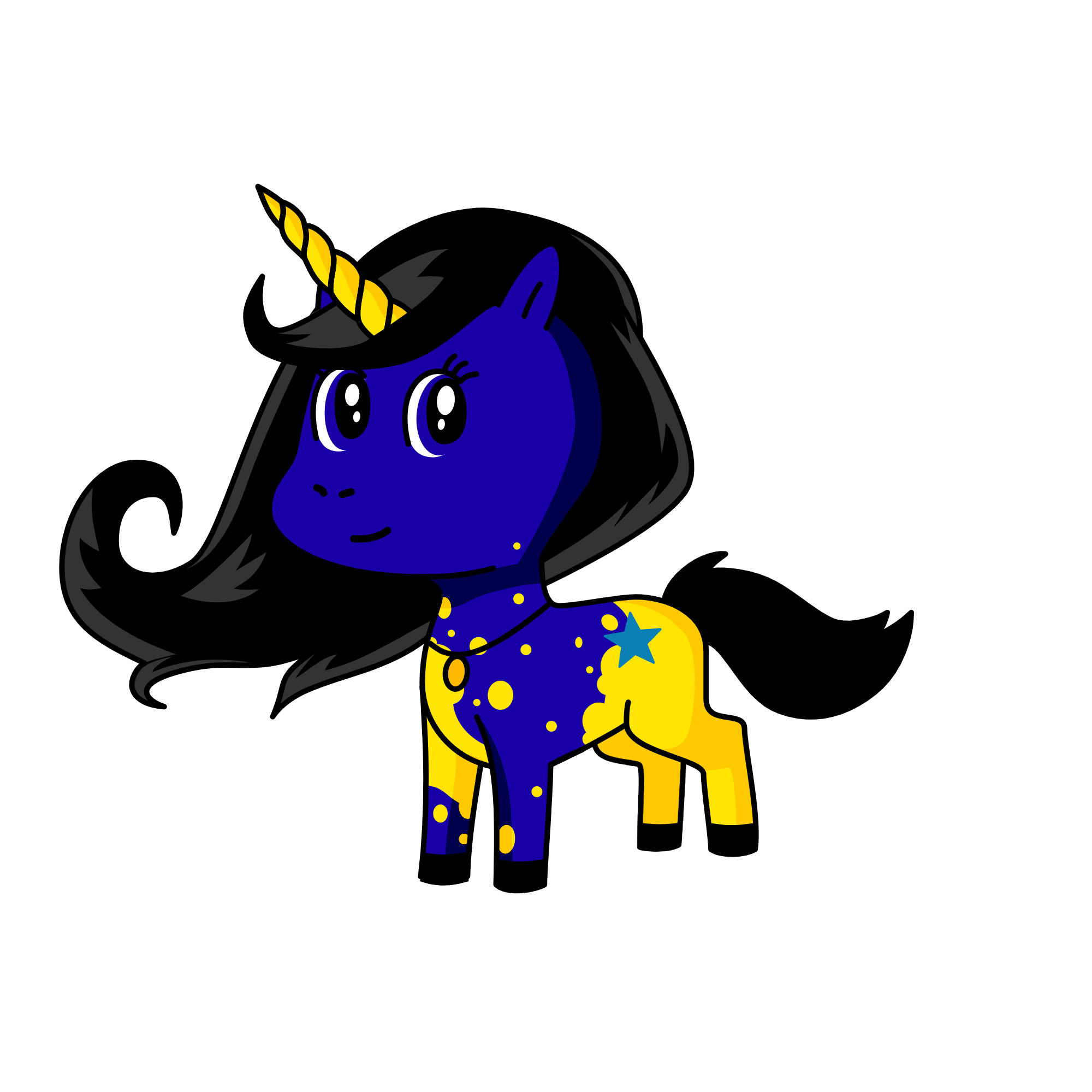 Luna, the unicorn
