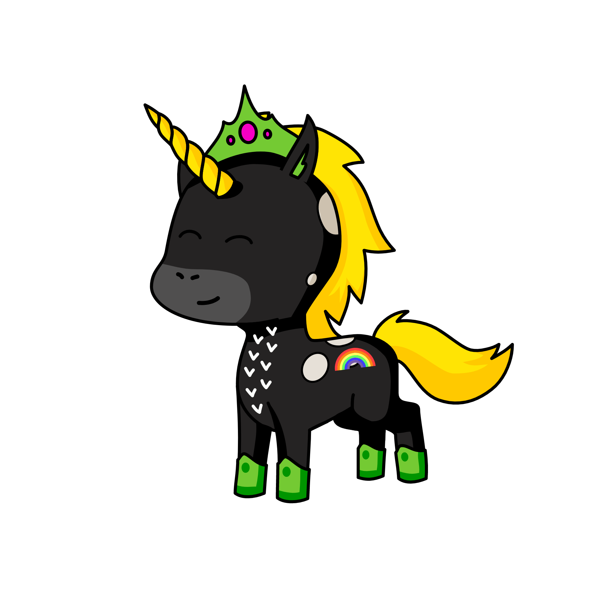 Tiny one, the unicorn