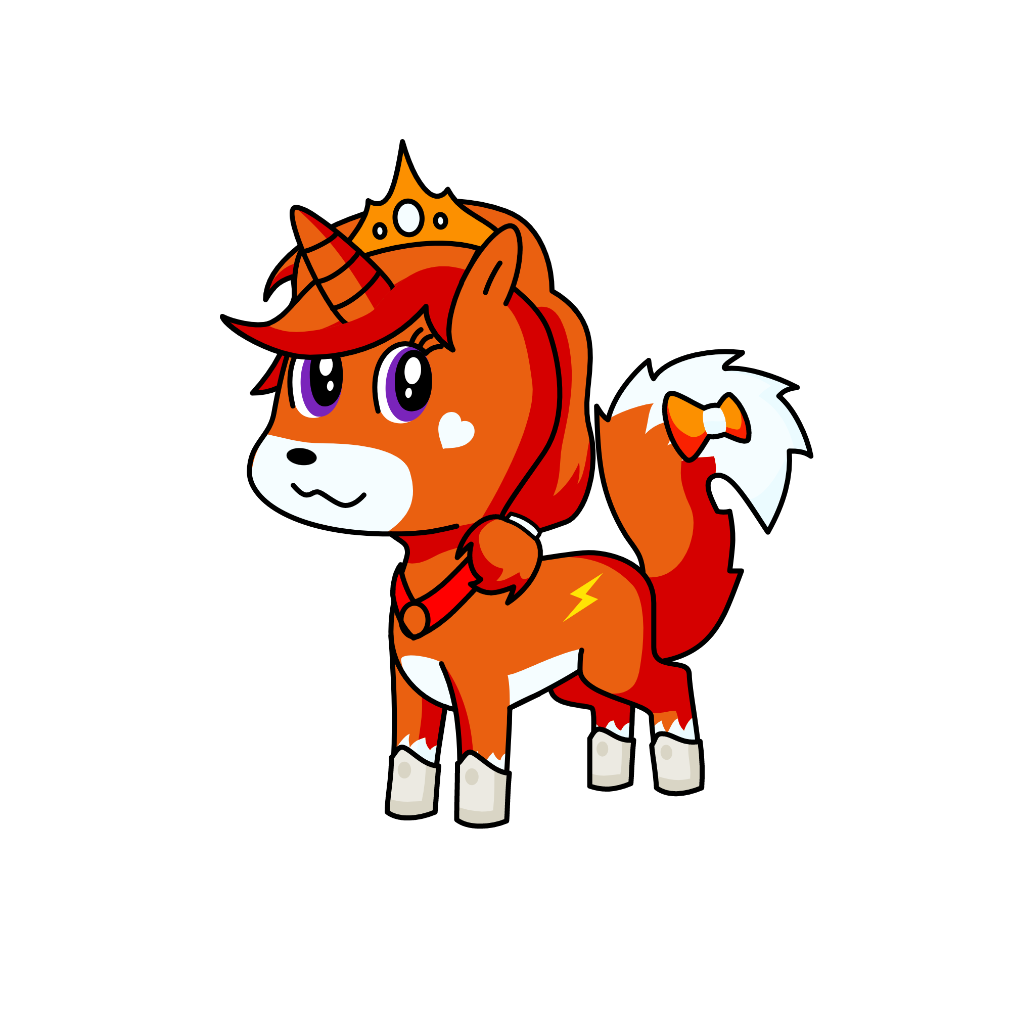 FOXY, the unicorn