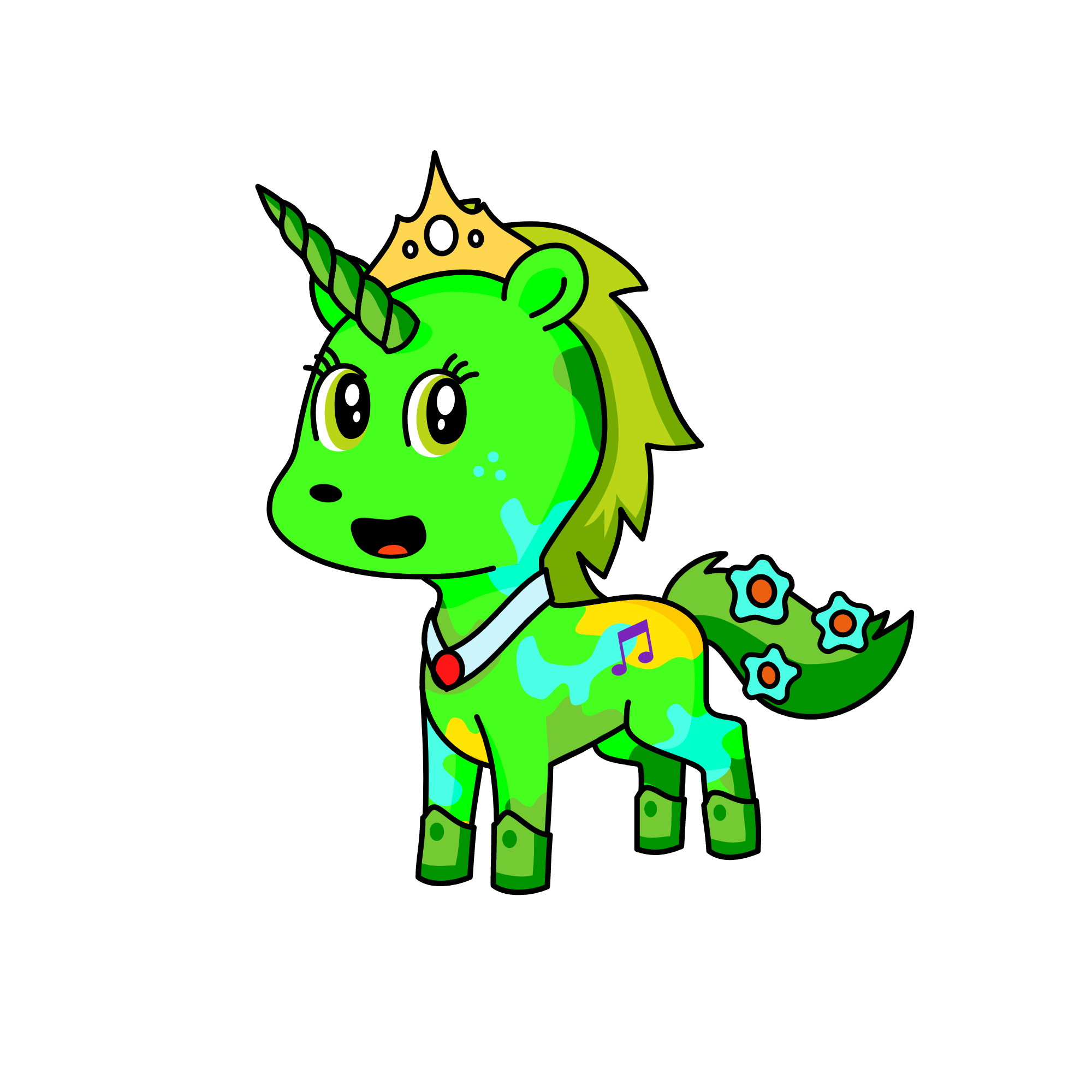 Ariadna, the unicorn