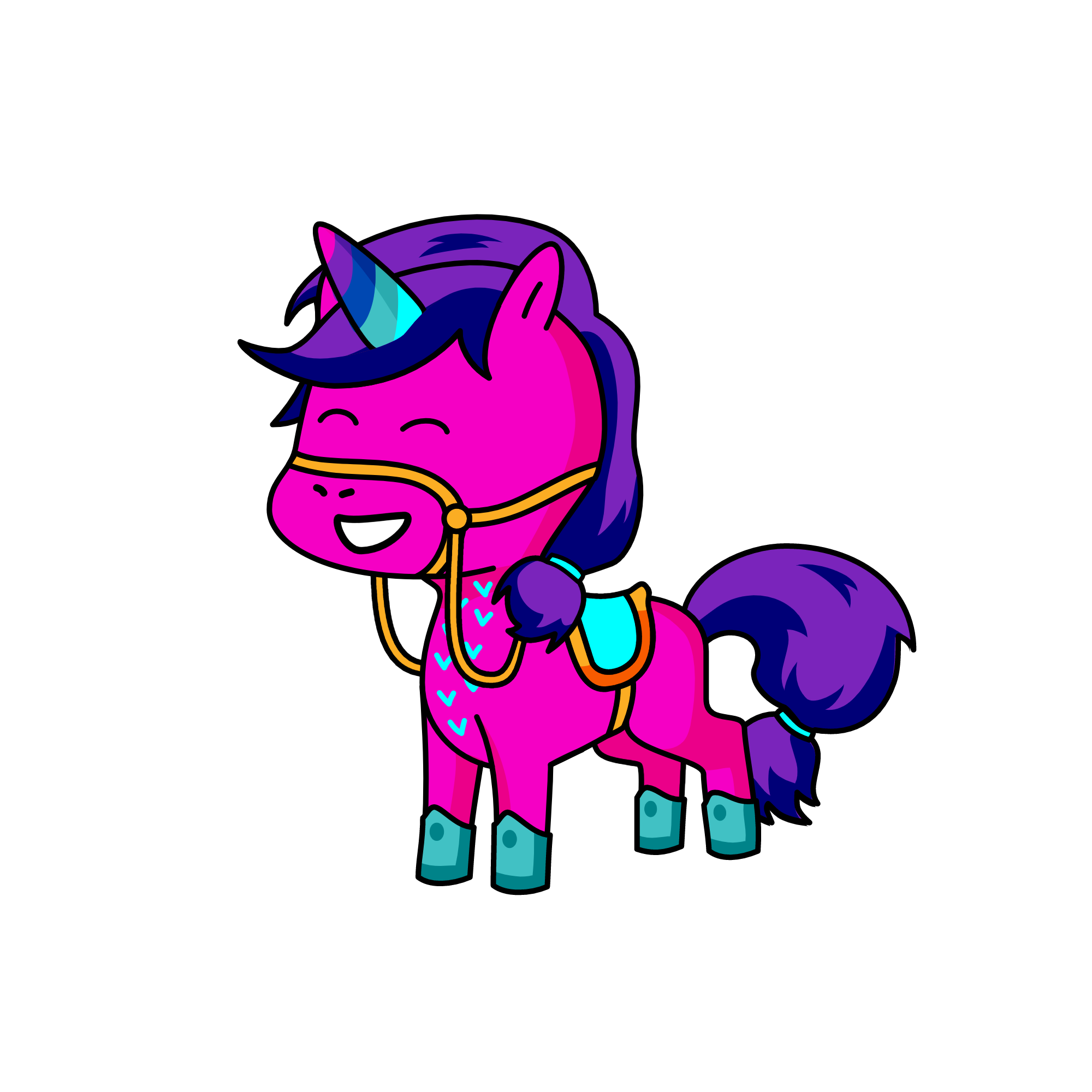 Silky, the unicorn