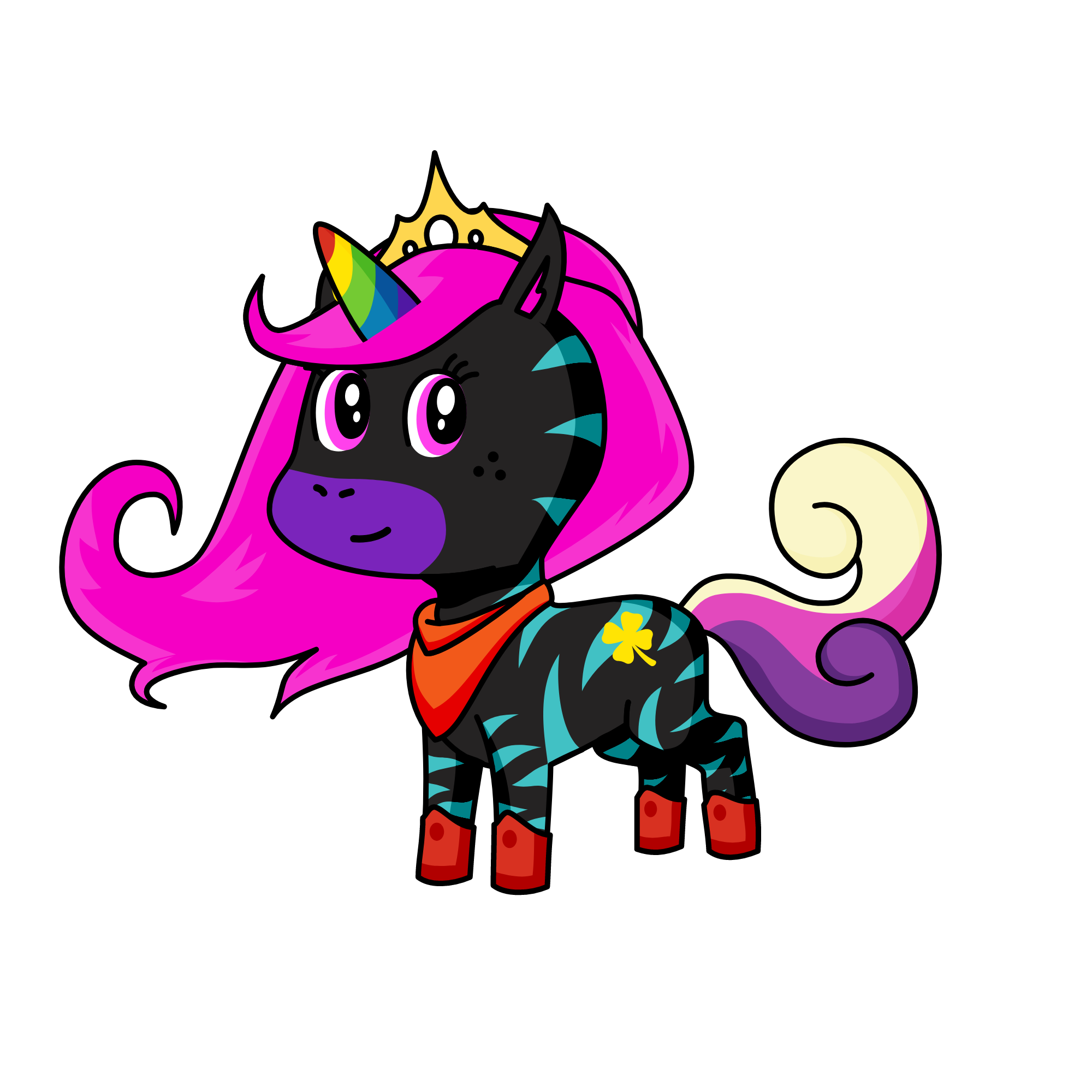 hello, the unicorn