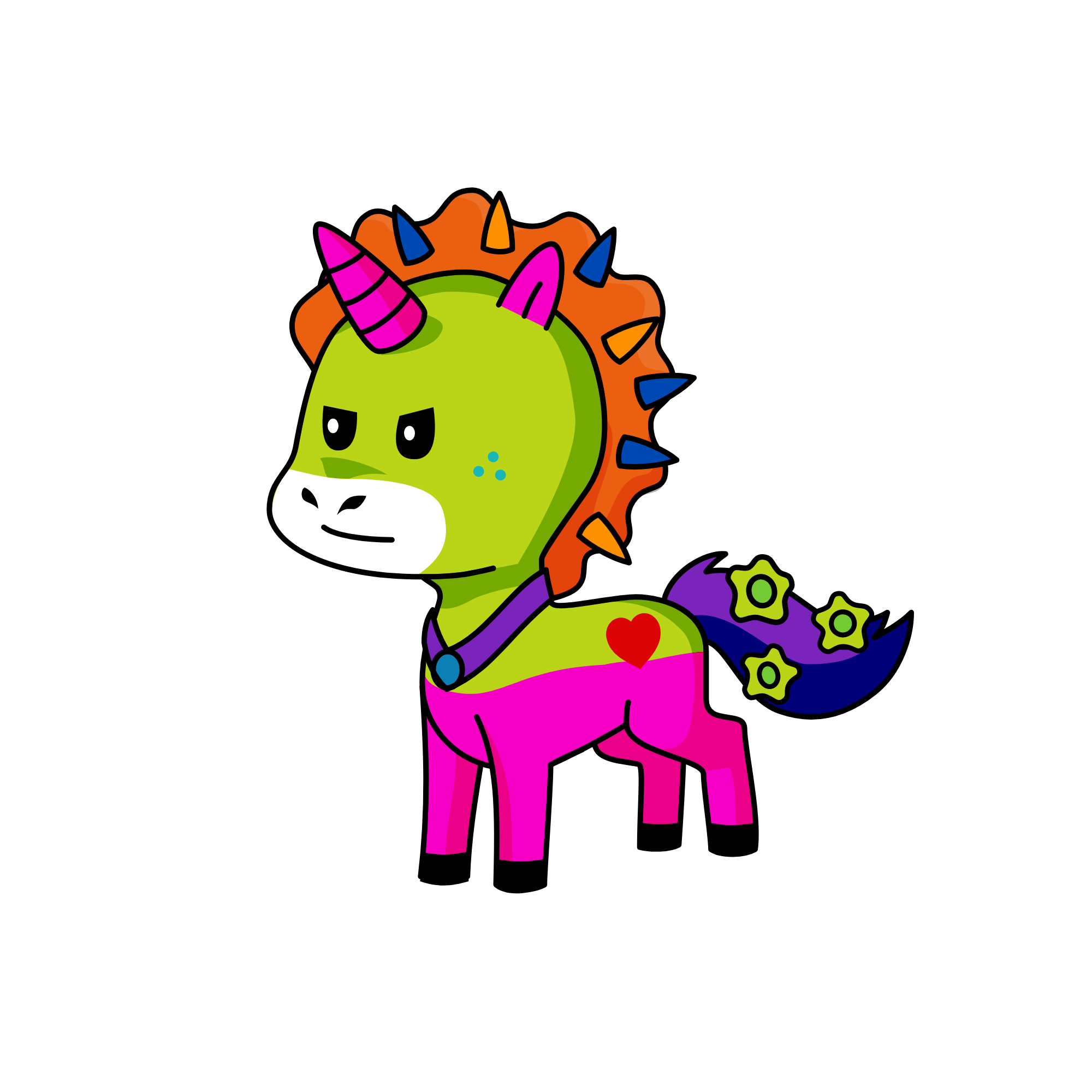 kızgın, the unicorn