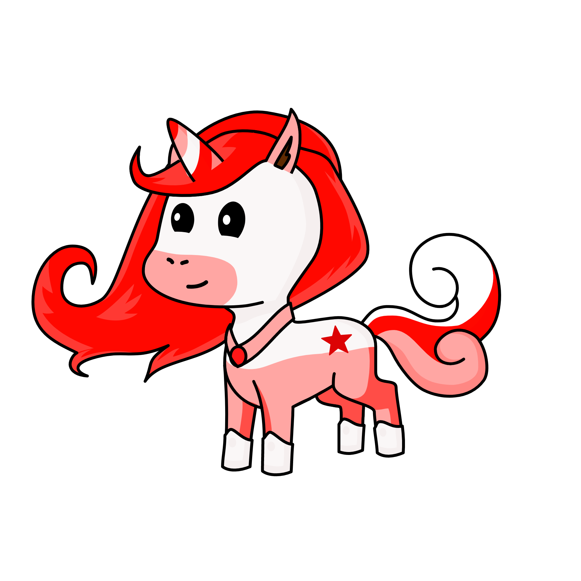 whitey red, the unicorn