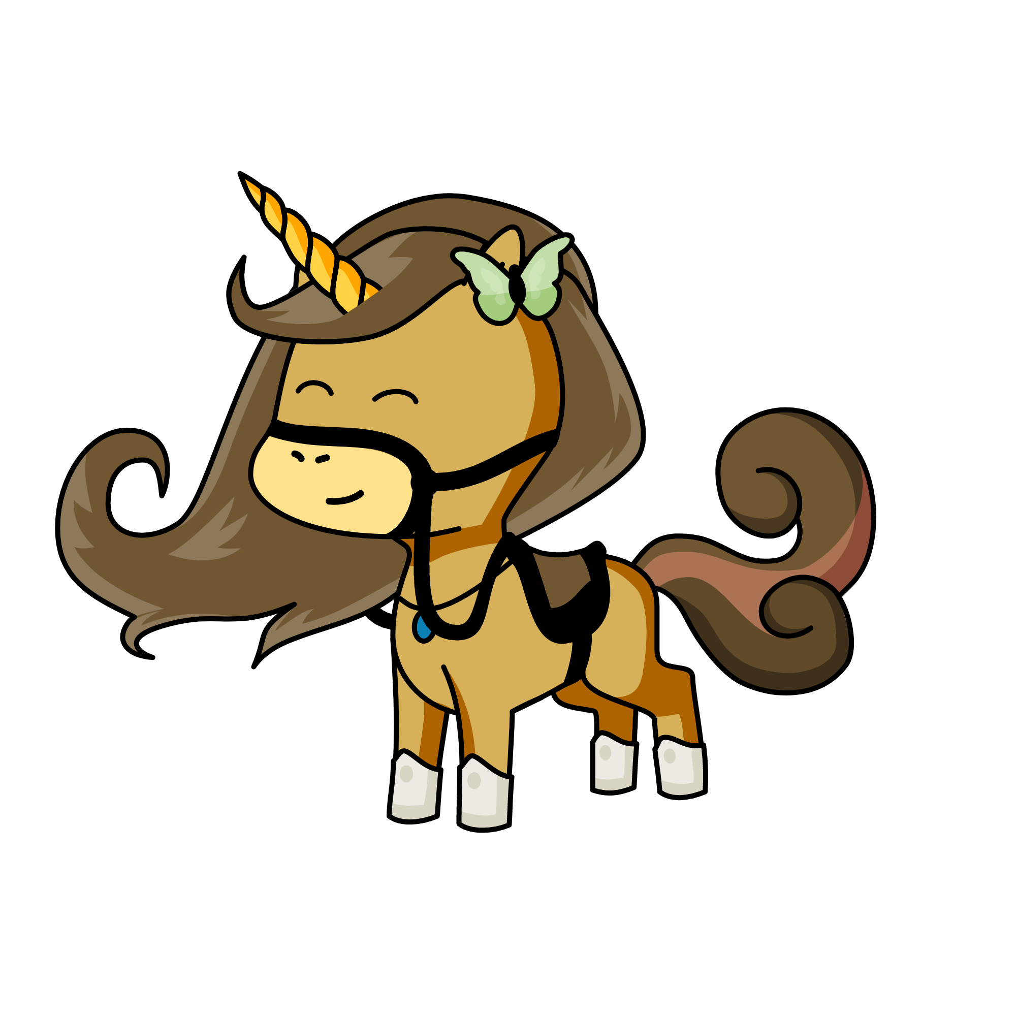 Sophie the forest unicorn, the unicorn
