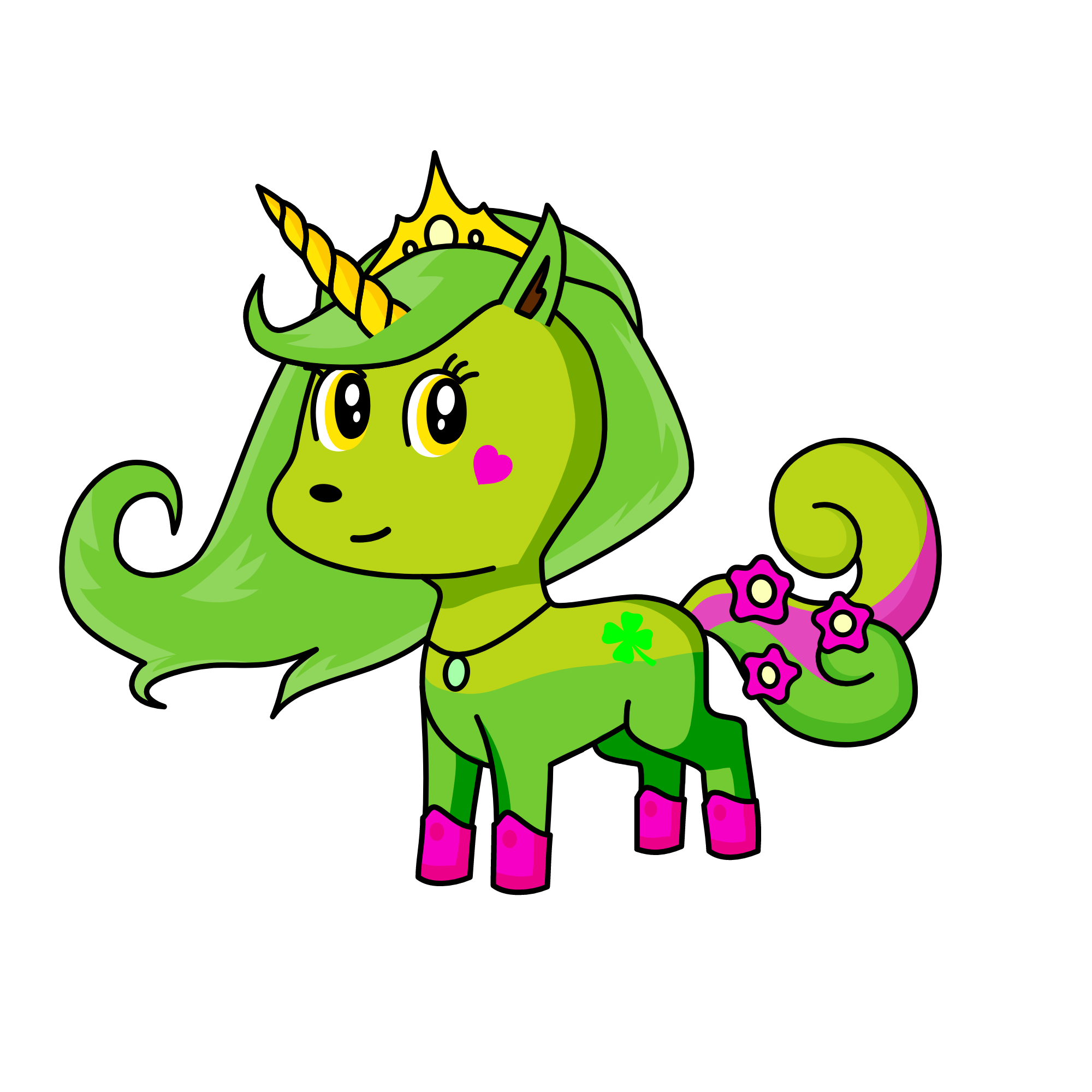 Leafia, the unicorn