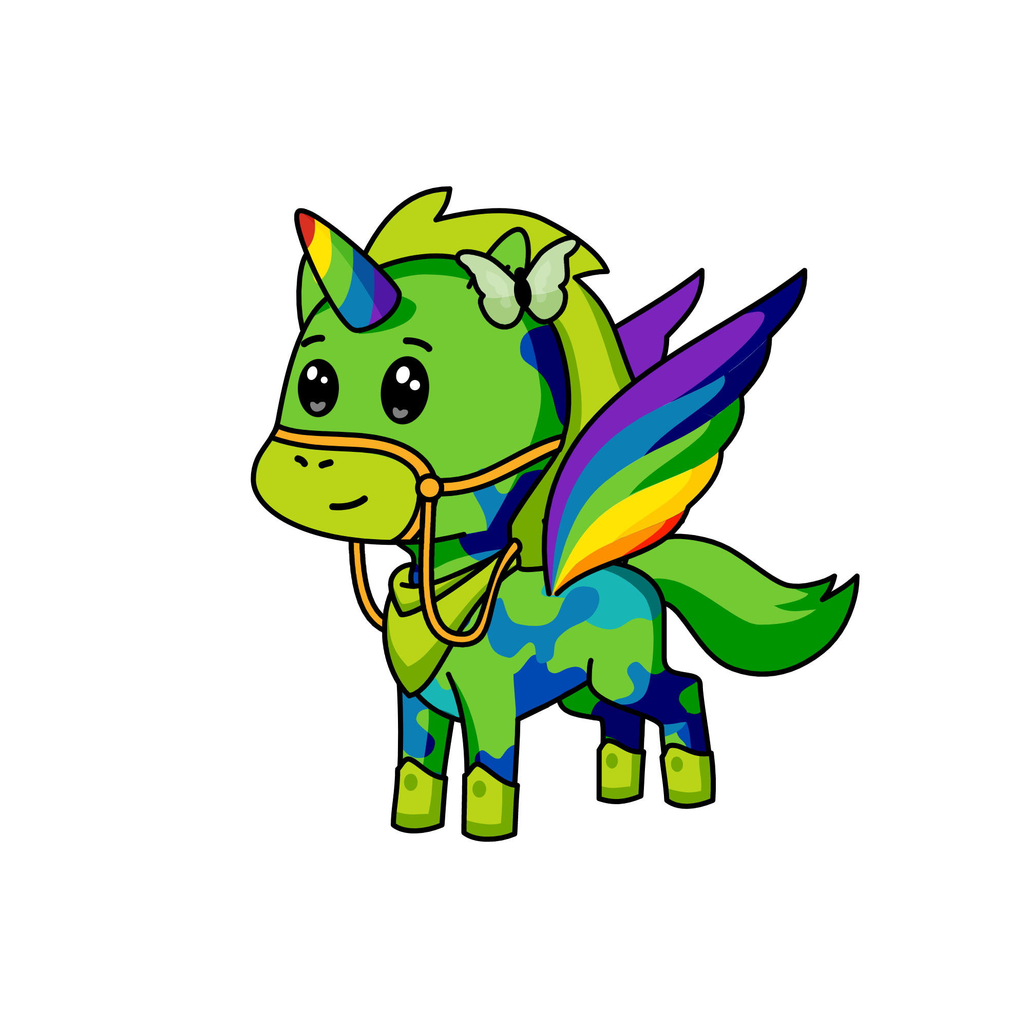 Leaf, the unicorn