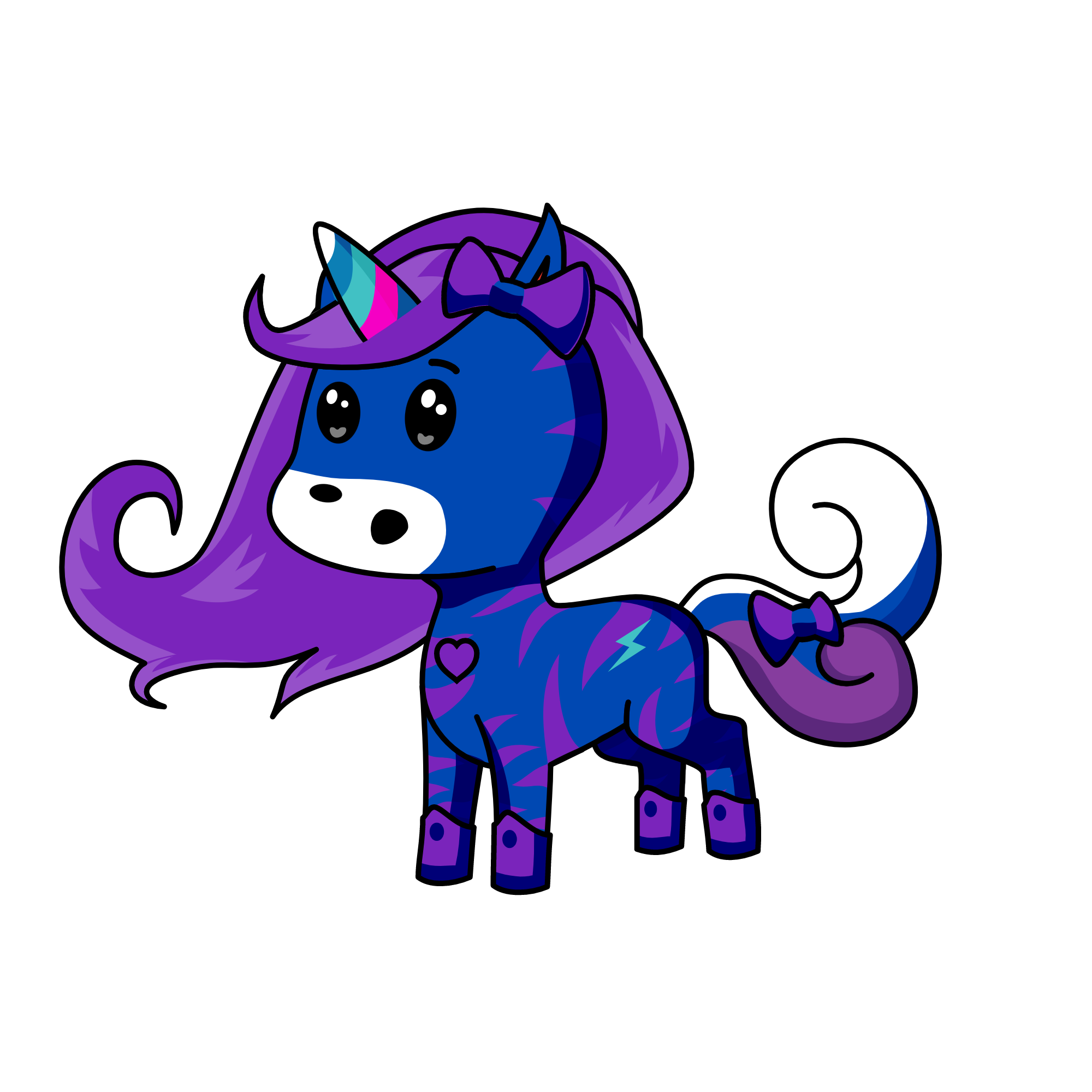 Amythust, the unicorn