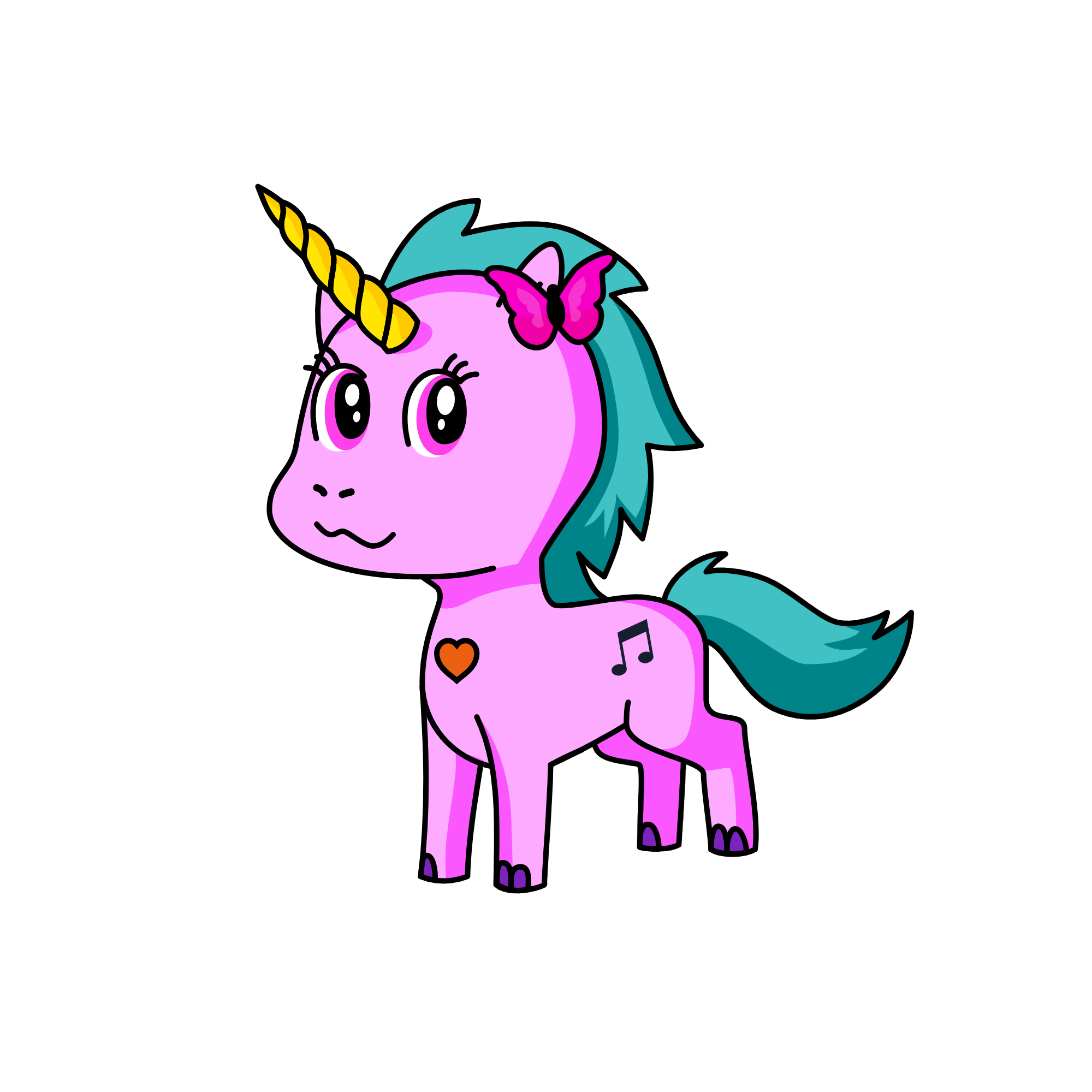 magic, the unicorn