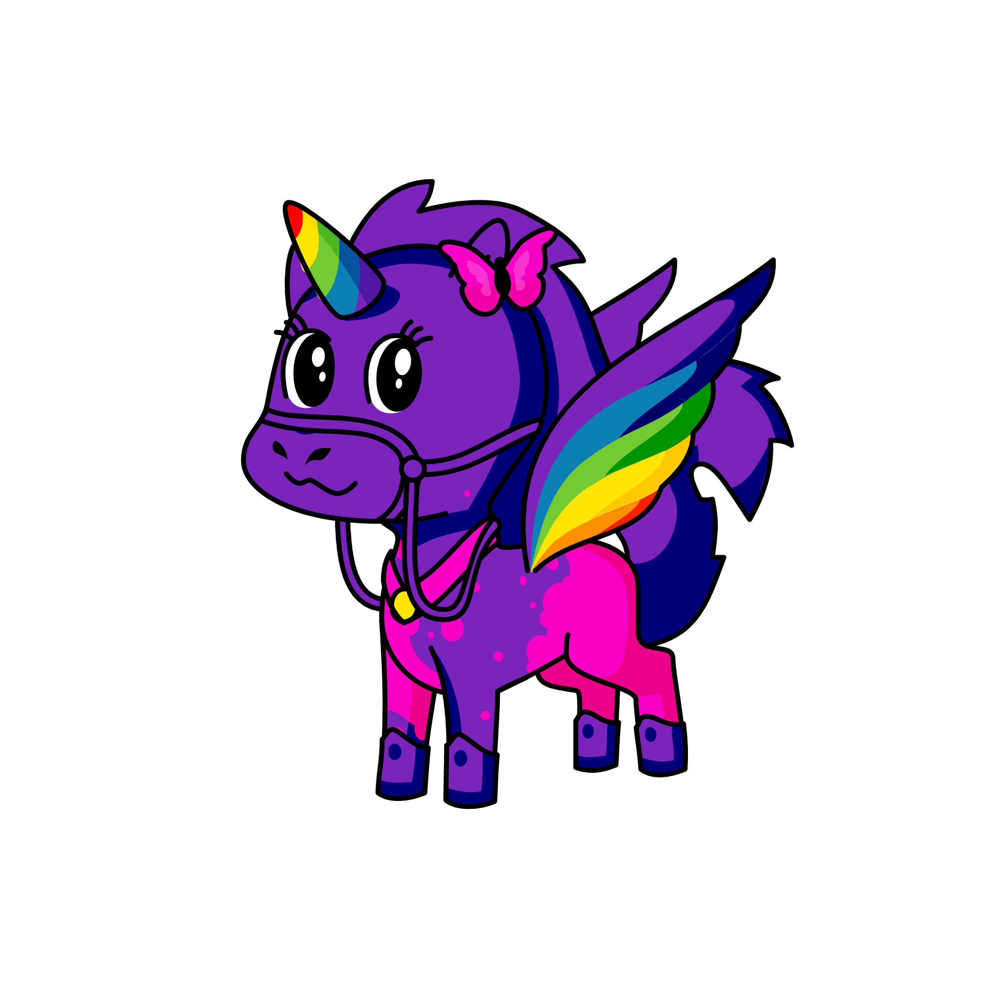 rainbow, the unicorn