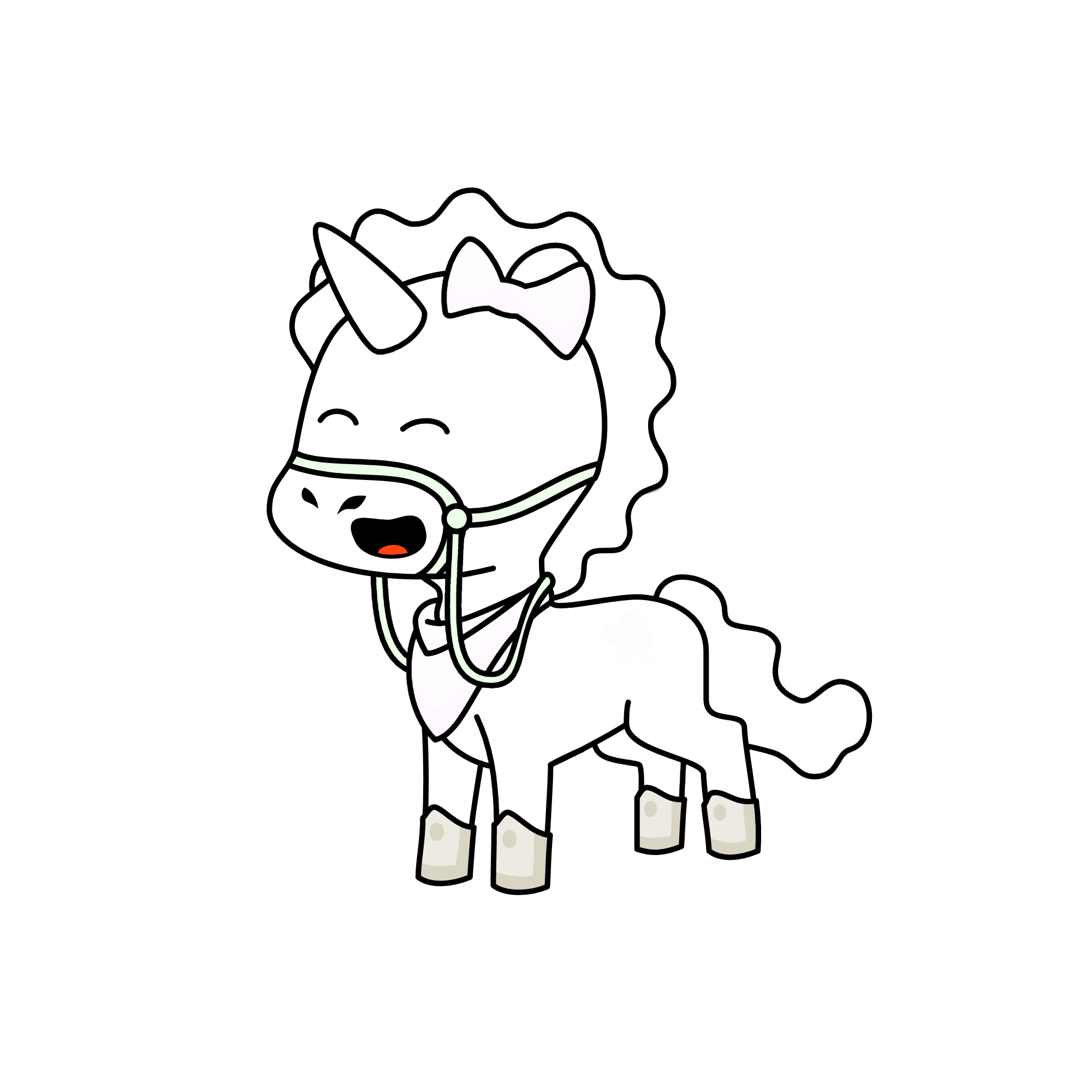 NOT RANDOM, the unicorn