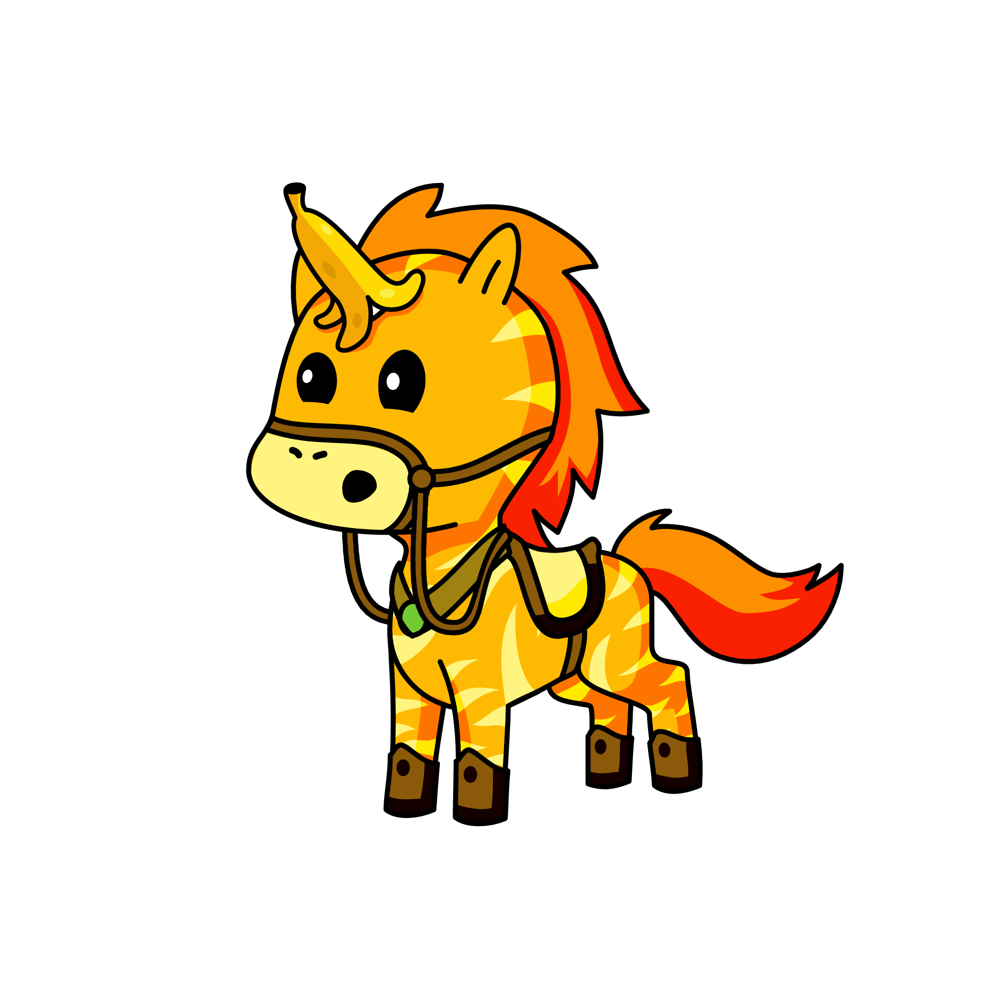 sand banana, the unicorn