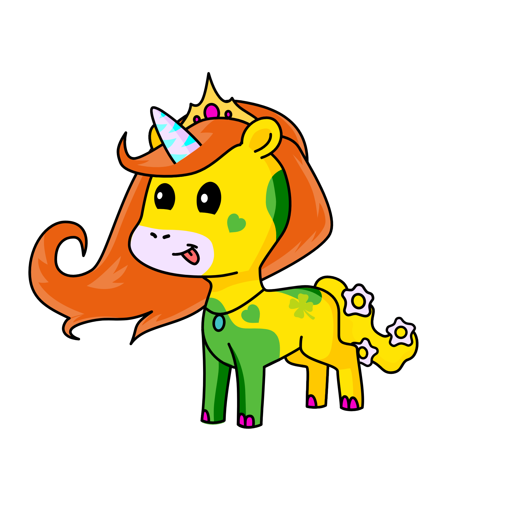 GALAIDA, the unicorn