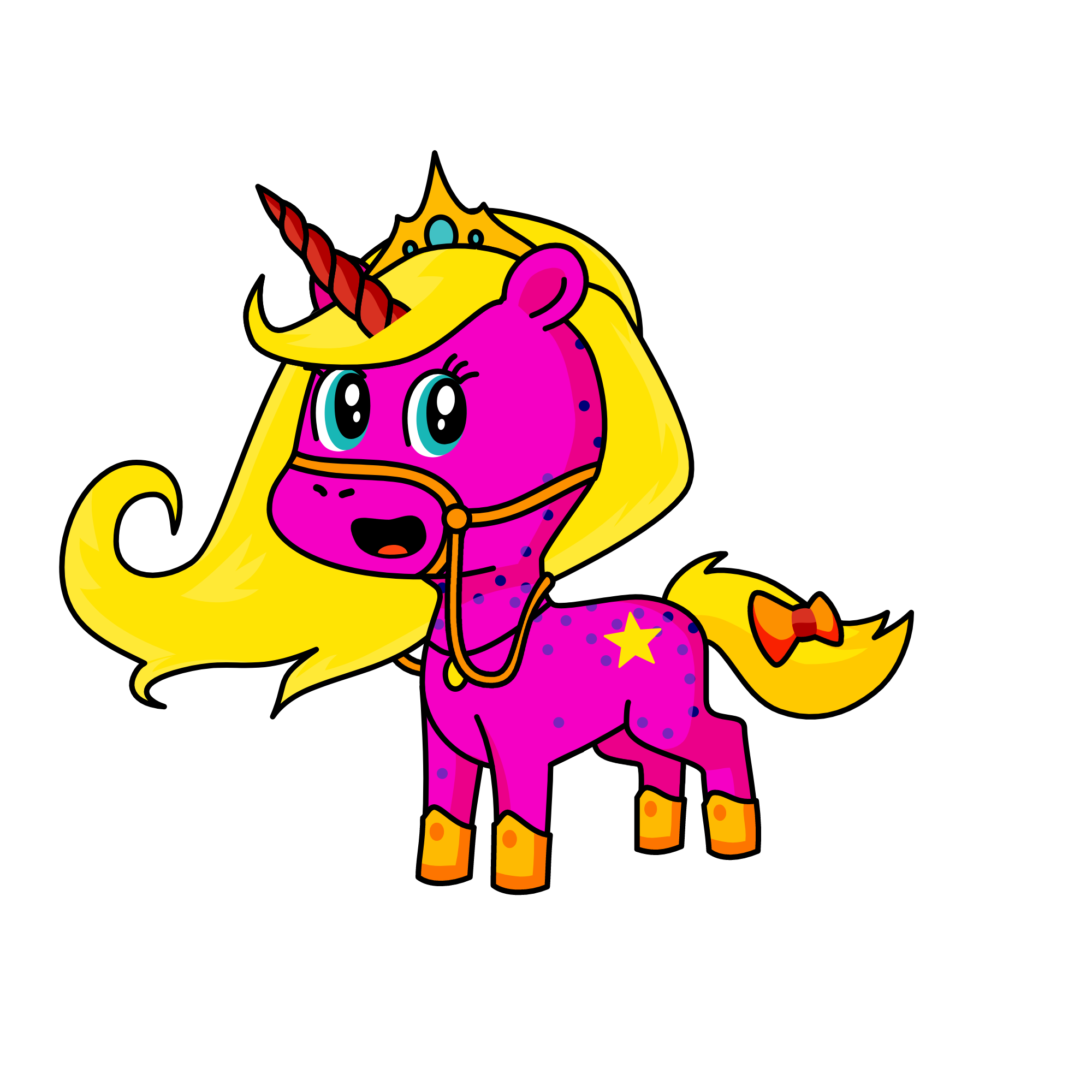 Cutie, the unicorn