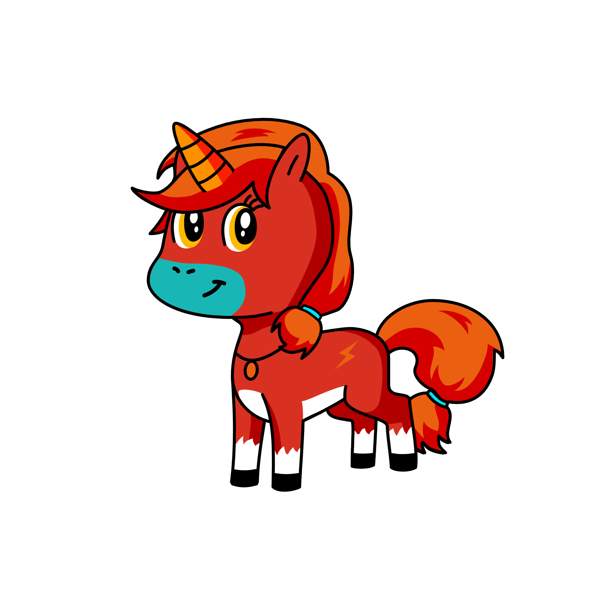 Applejack, the unicorn