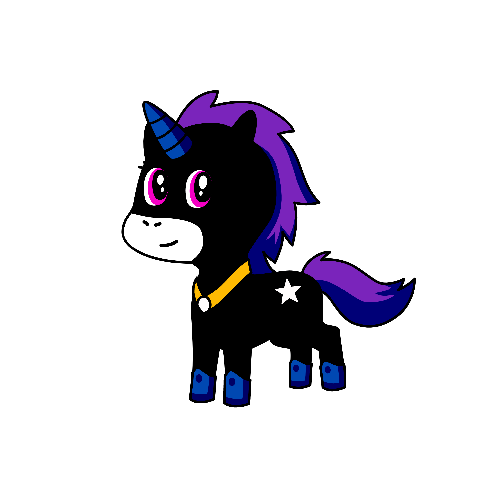 GalaxyPlayz, the unicorn