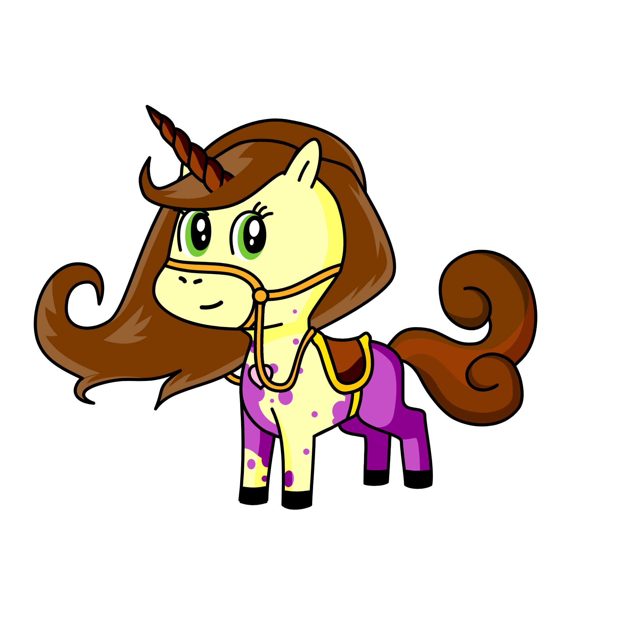 Buttercup, the unicorn