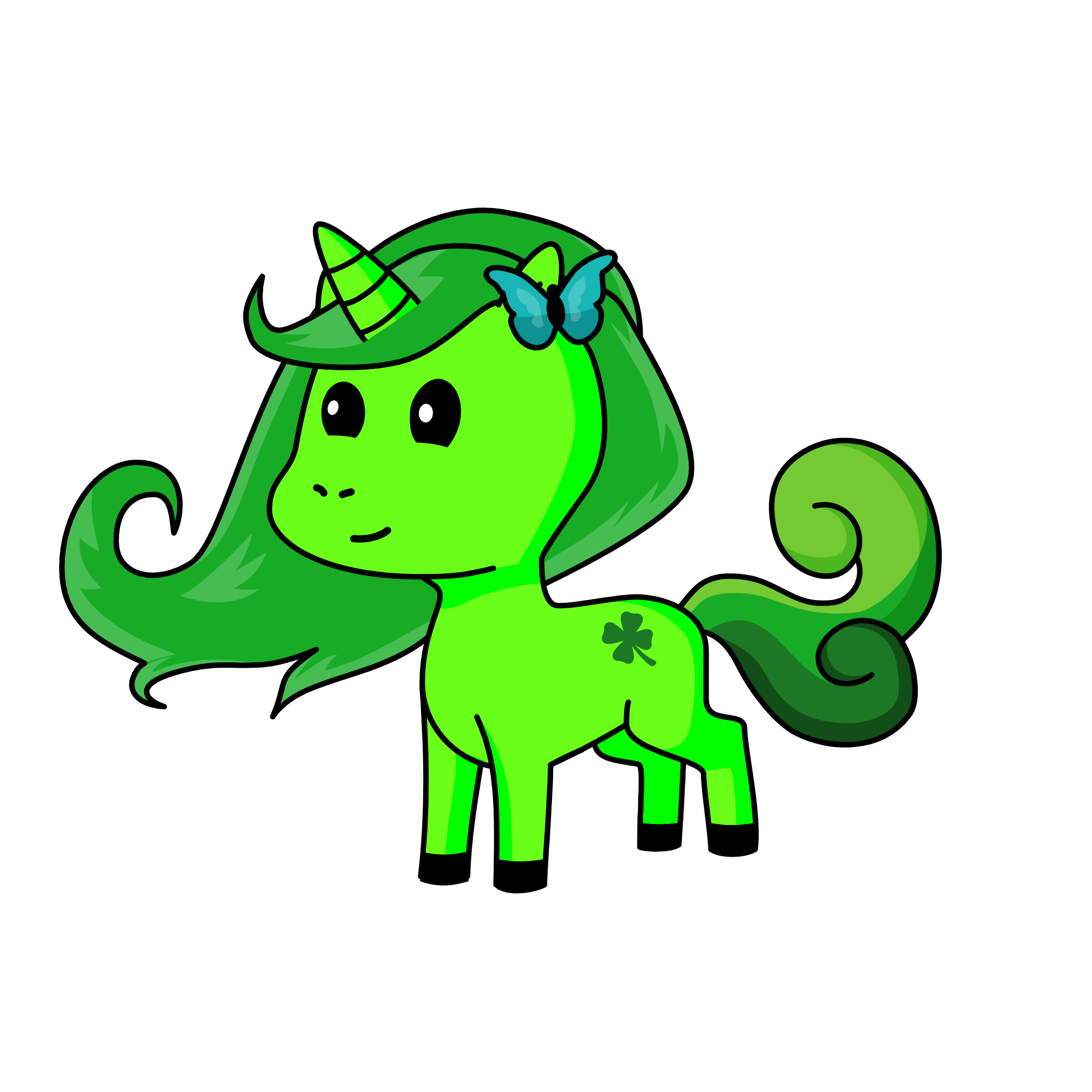 leaf, the unicorn