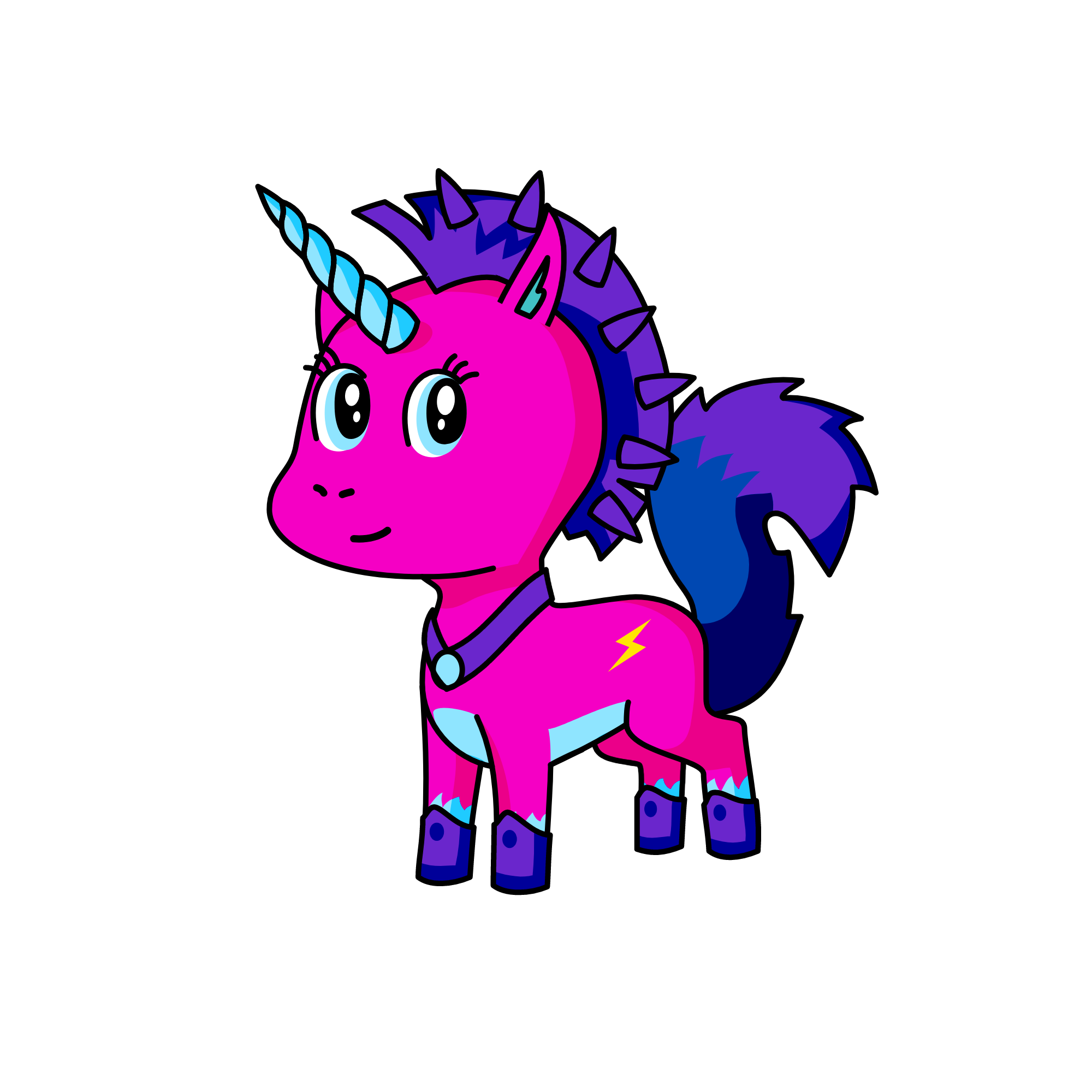 Stormy, the unicorn