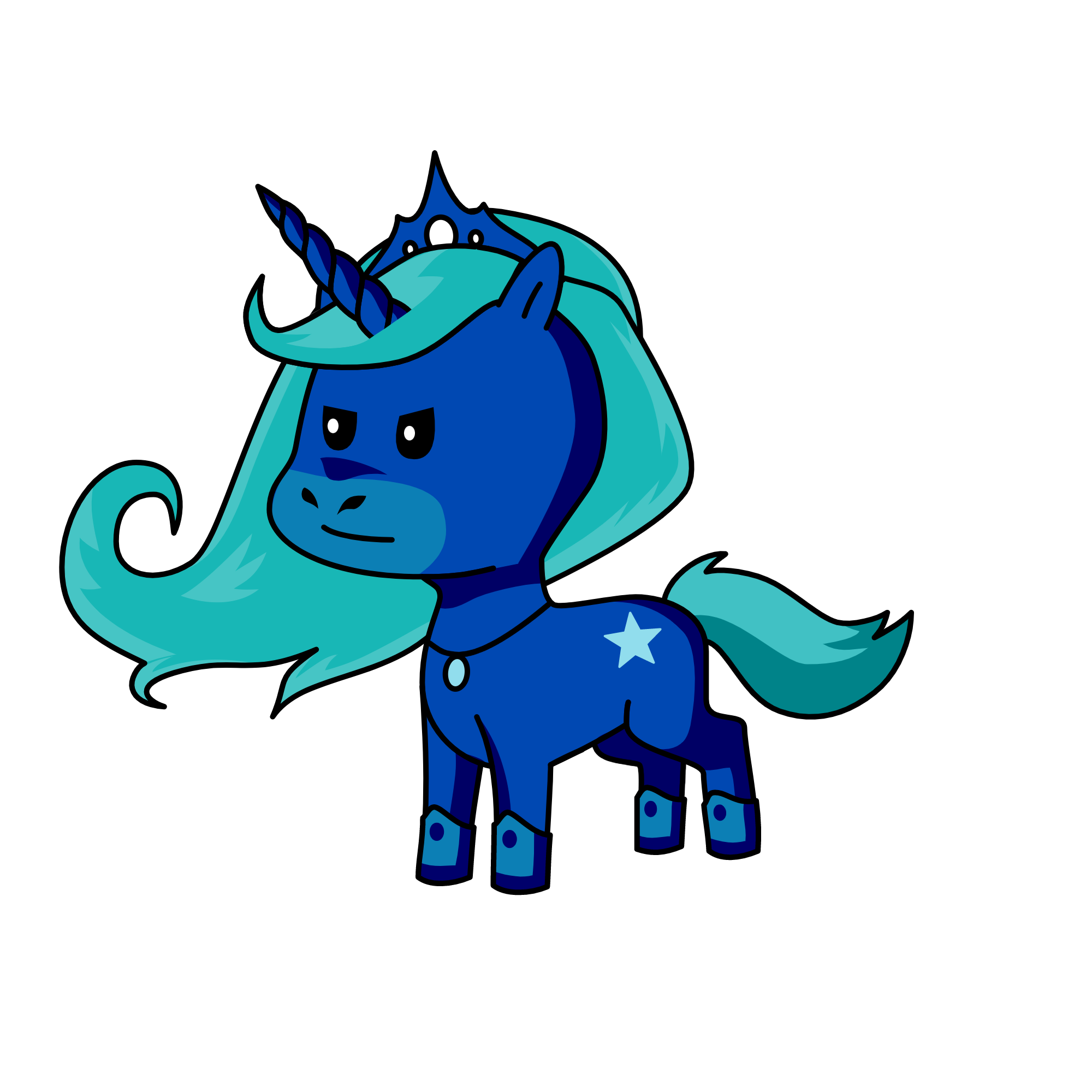 Naimermun, the unicorn