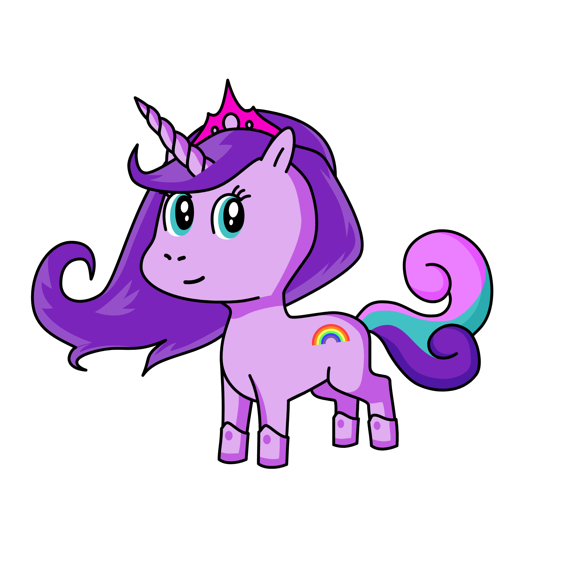 Queidens, the unicorn