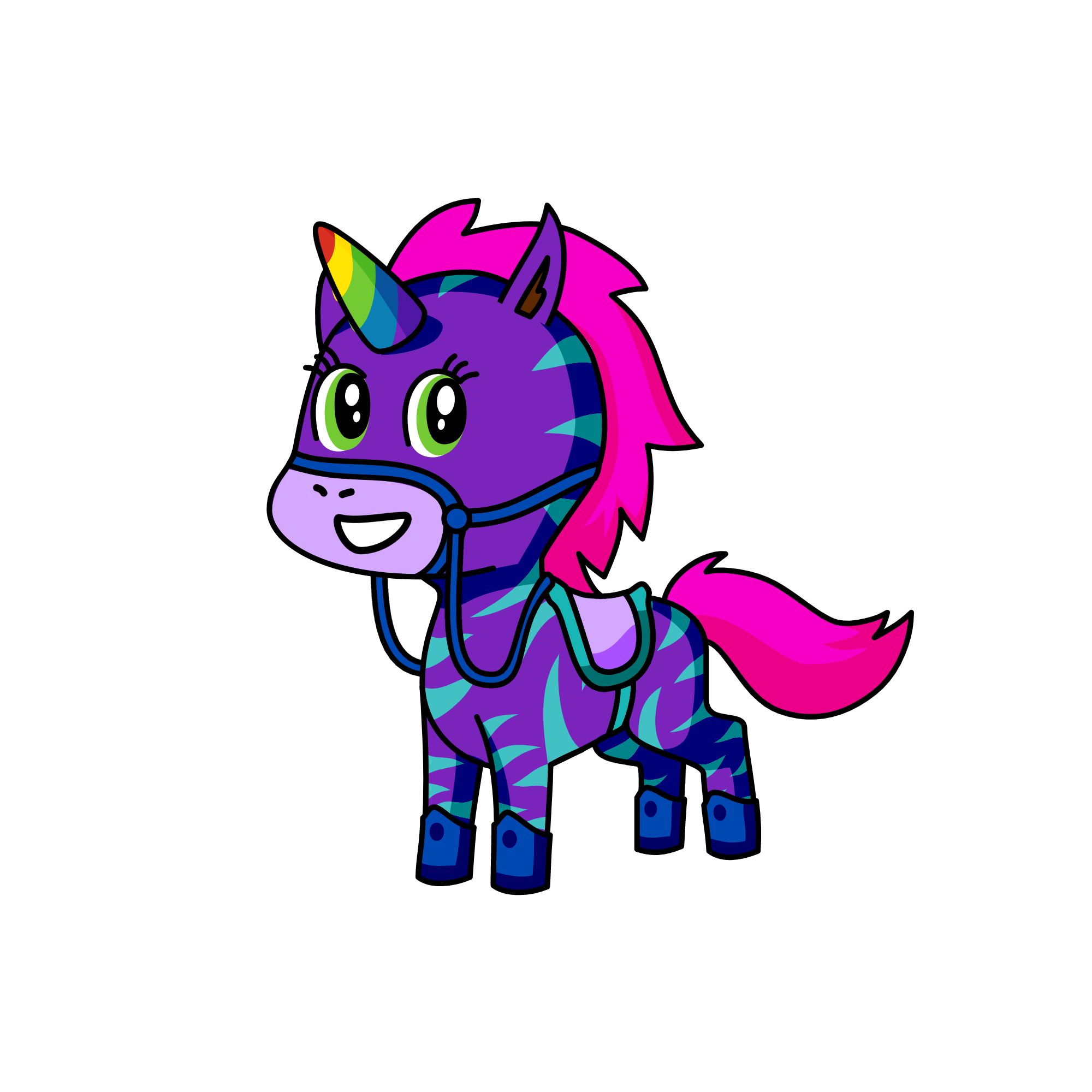 Hicup, the unicorn