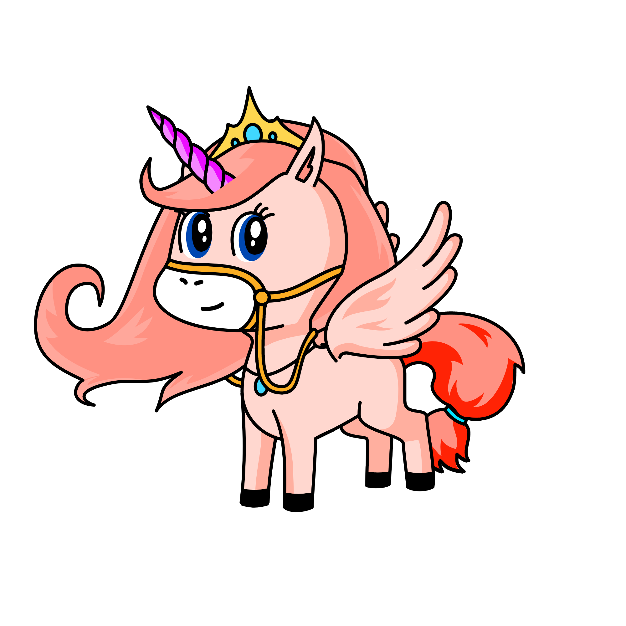 Rose (someone copied me so do not trust sam!!), the unicorn