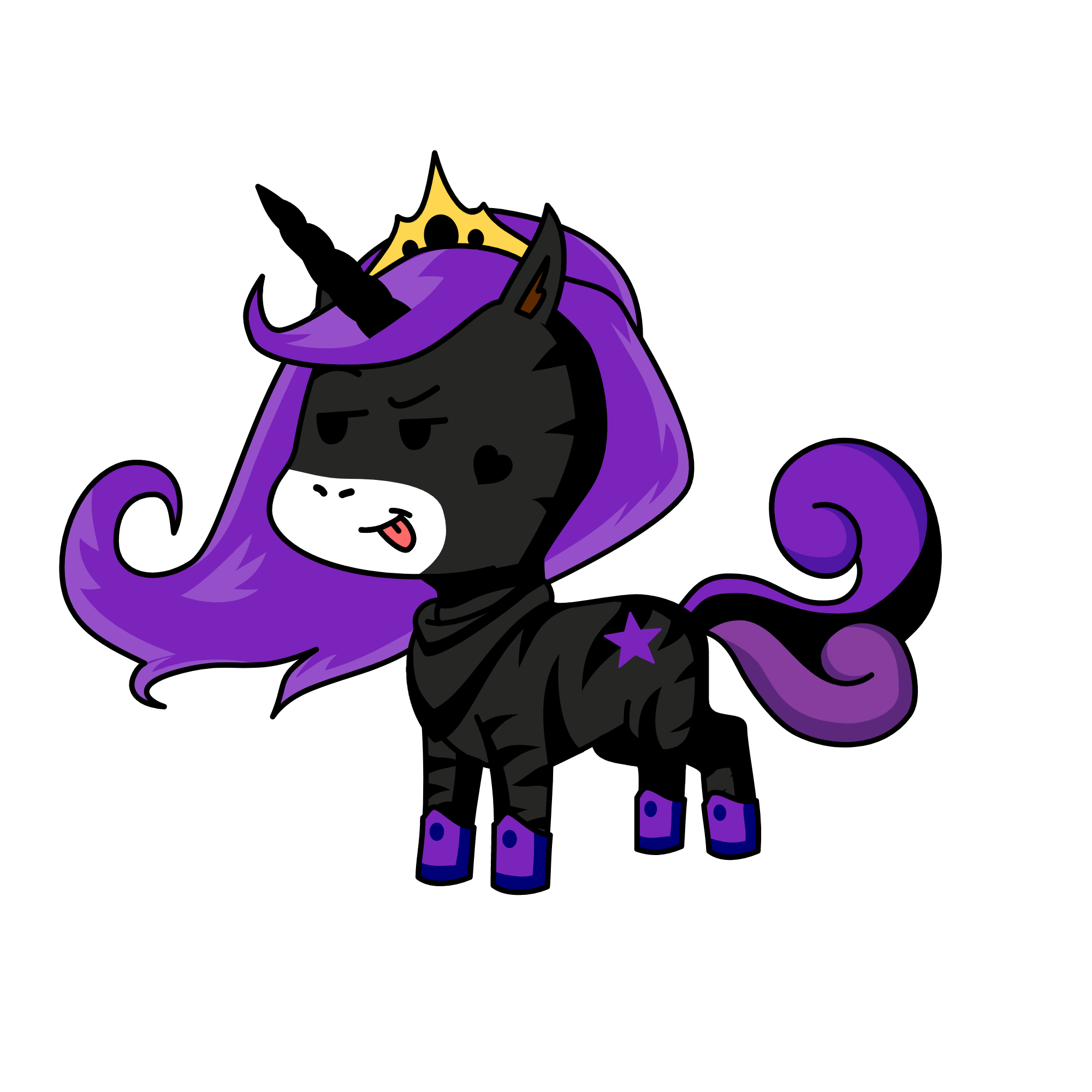 Galaxy, the unicorn