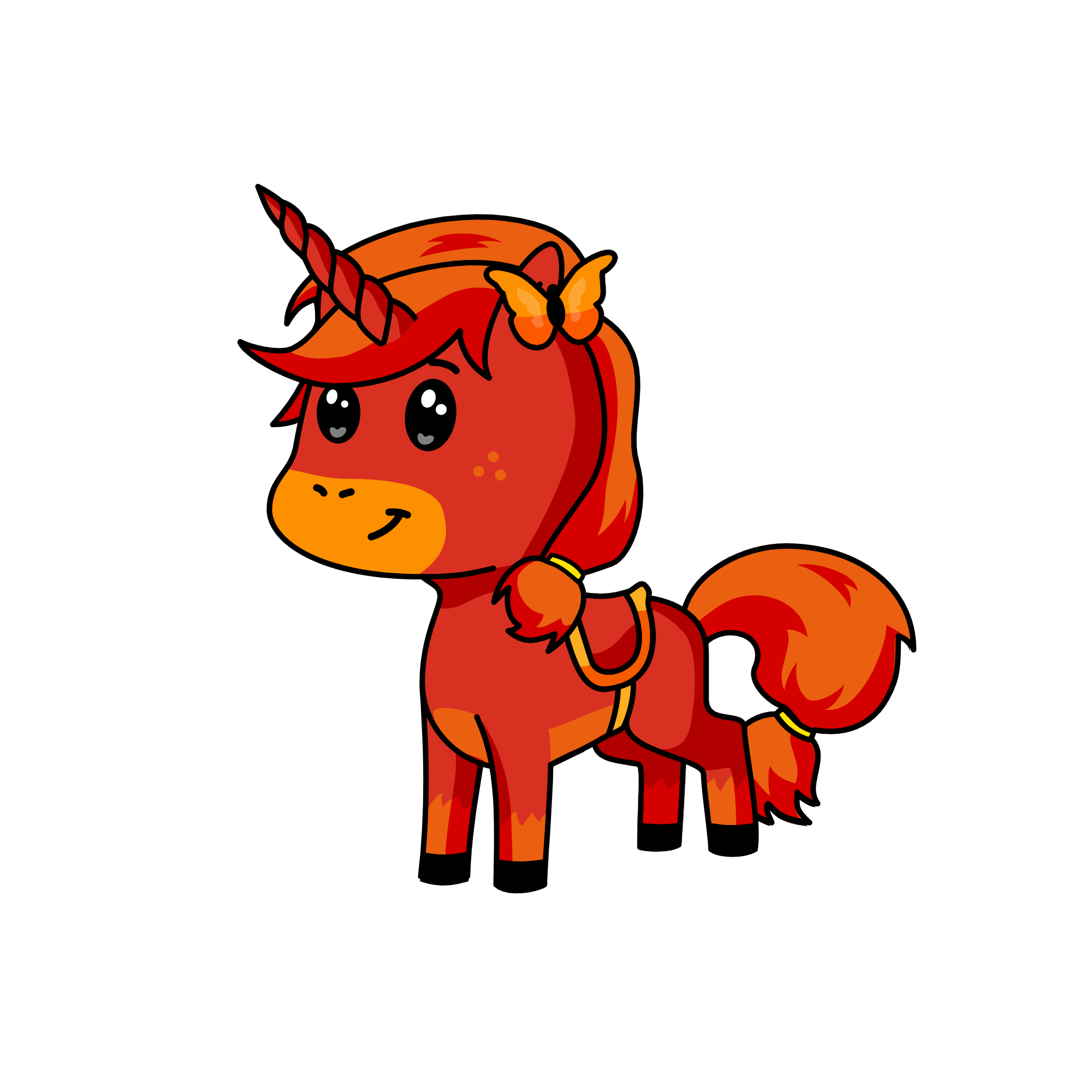 fire, the unicorn