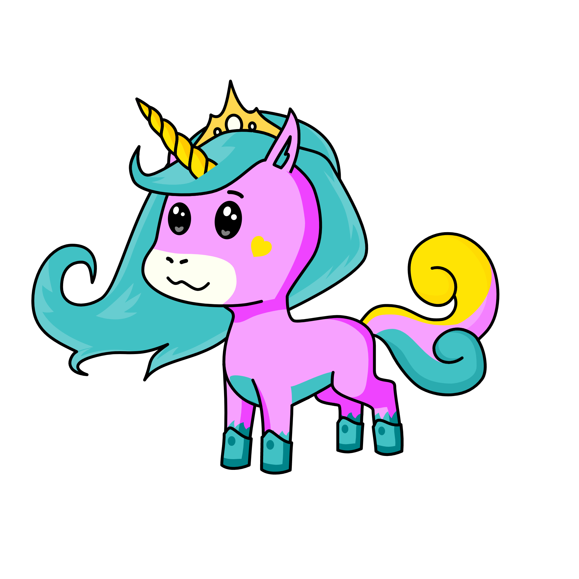 Candy Bun, the unicorn