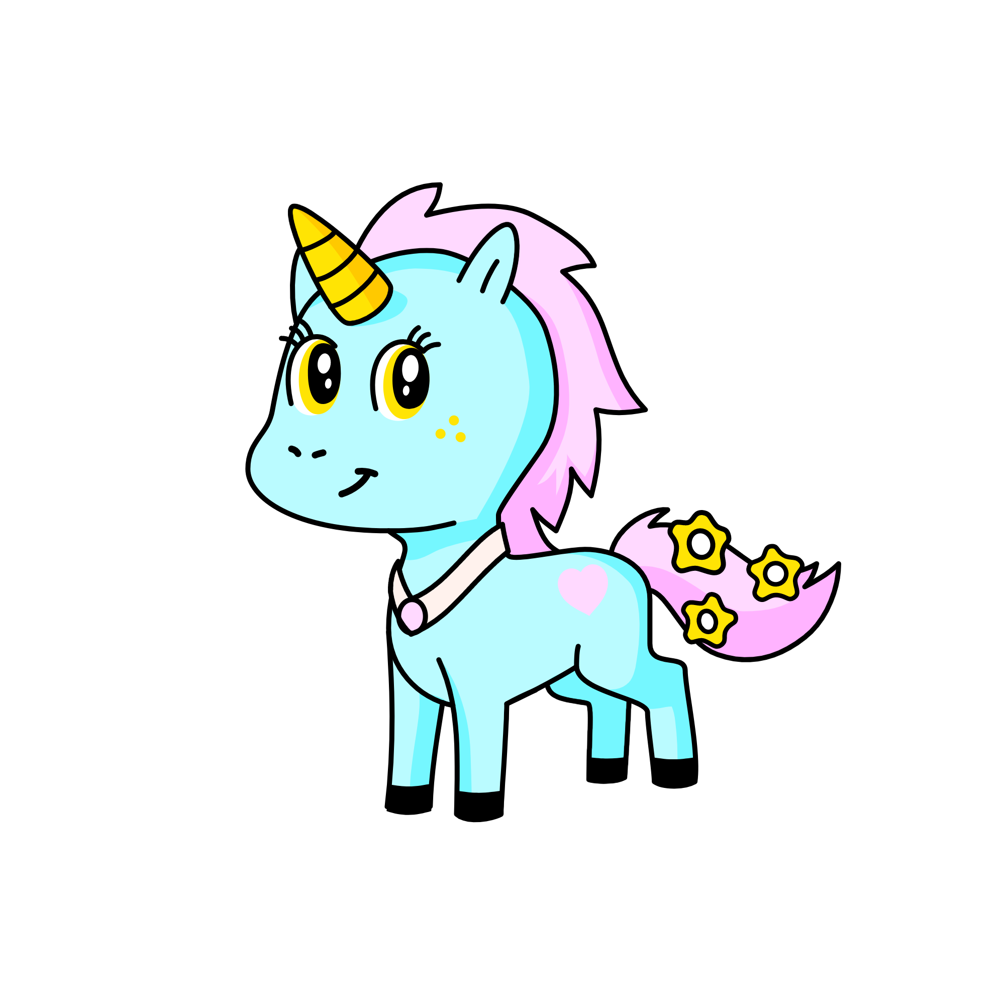 bubbelgum, the unicorn