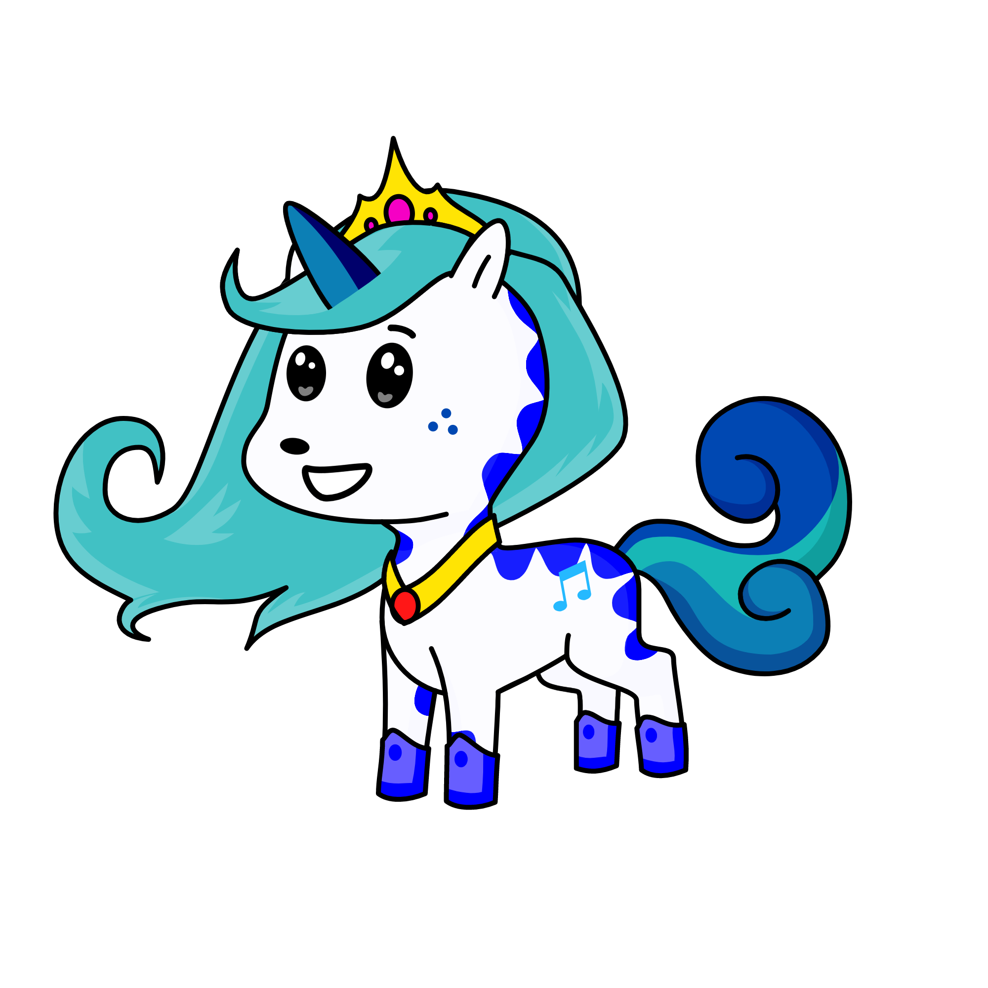 sky corn, the unicorn