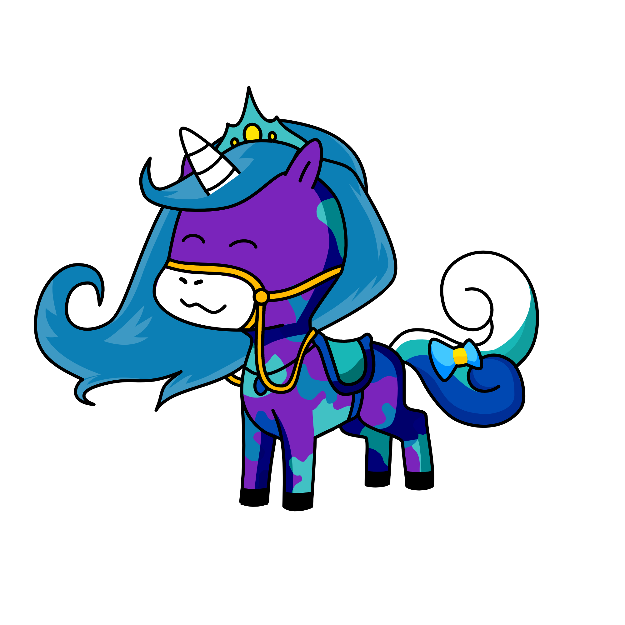 Aqua, the unicorn