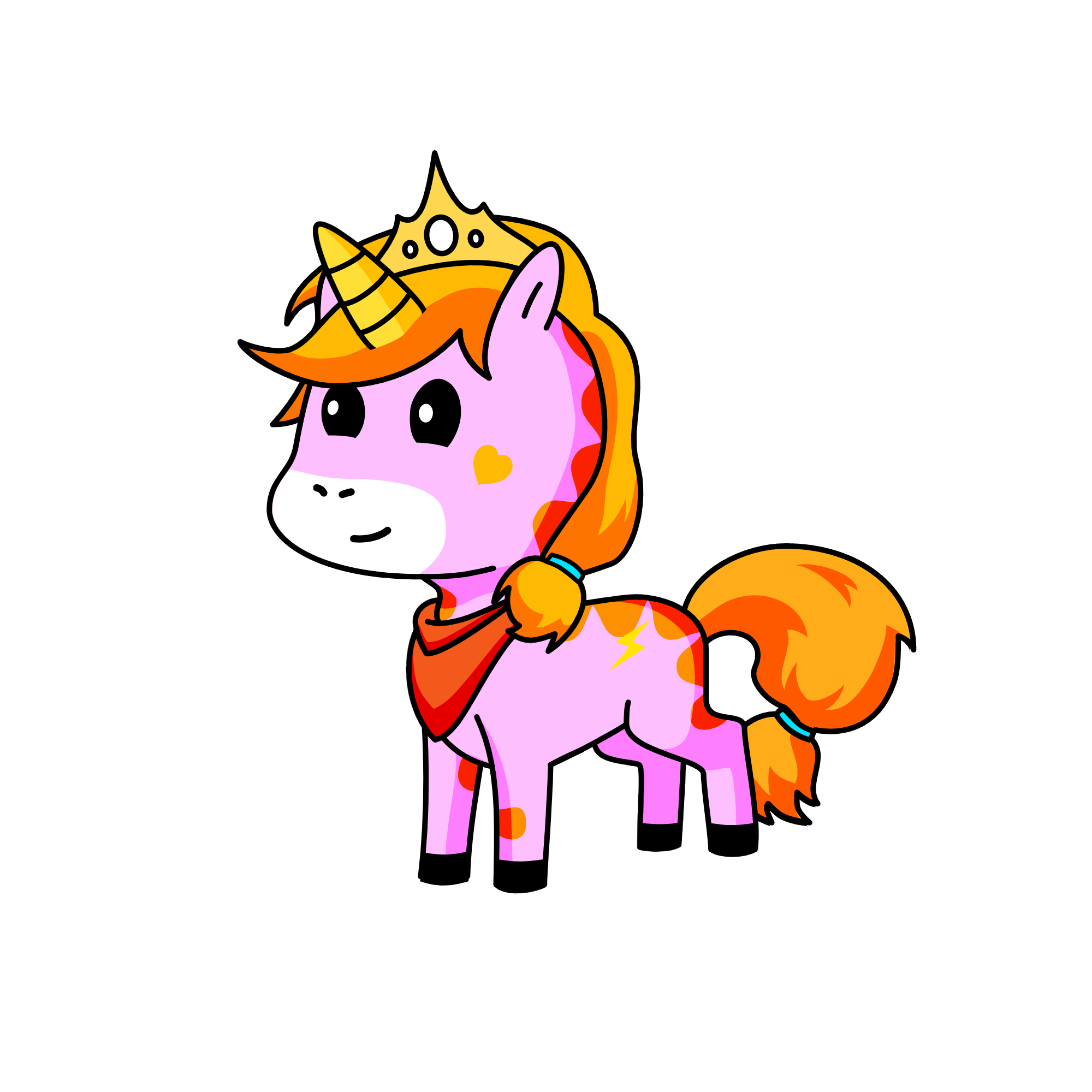 Sunny Set, the unicorn